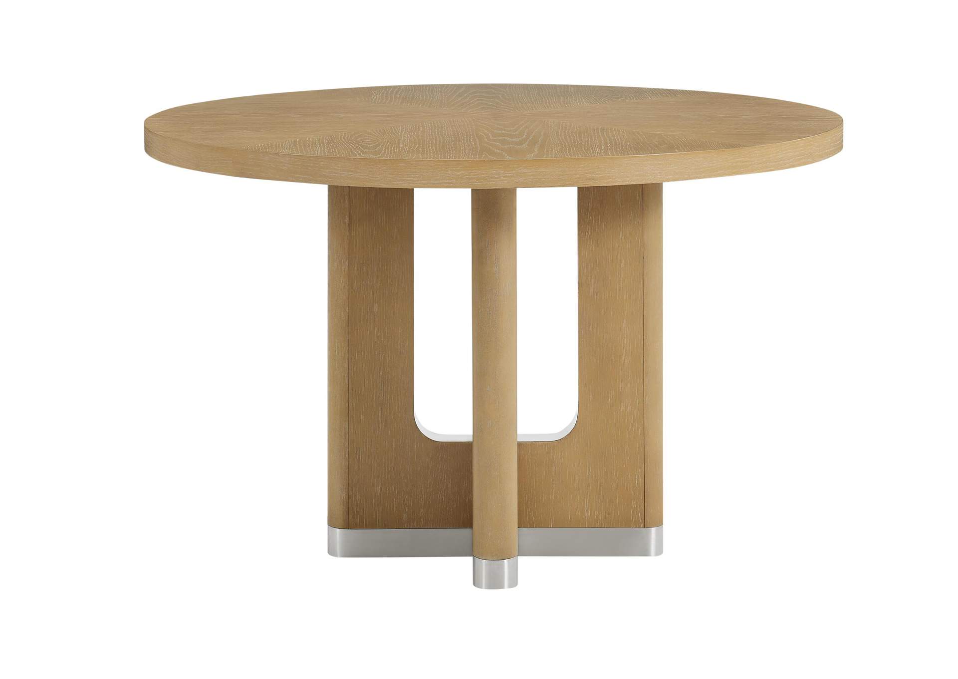 D3124 NATURAL DINING TABLE 48" image 1