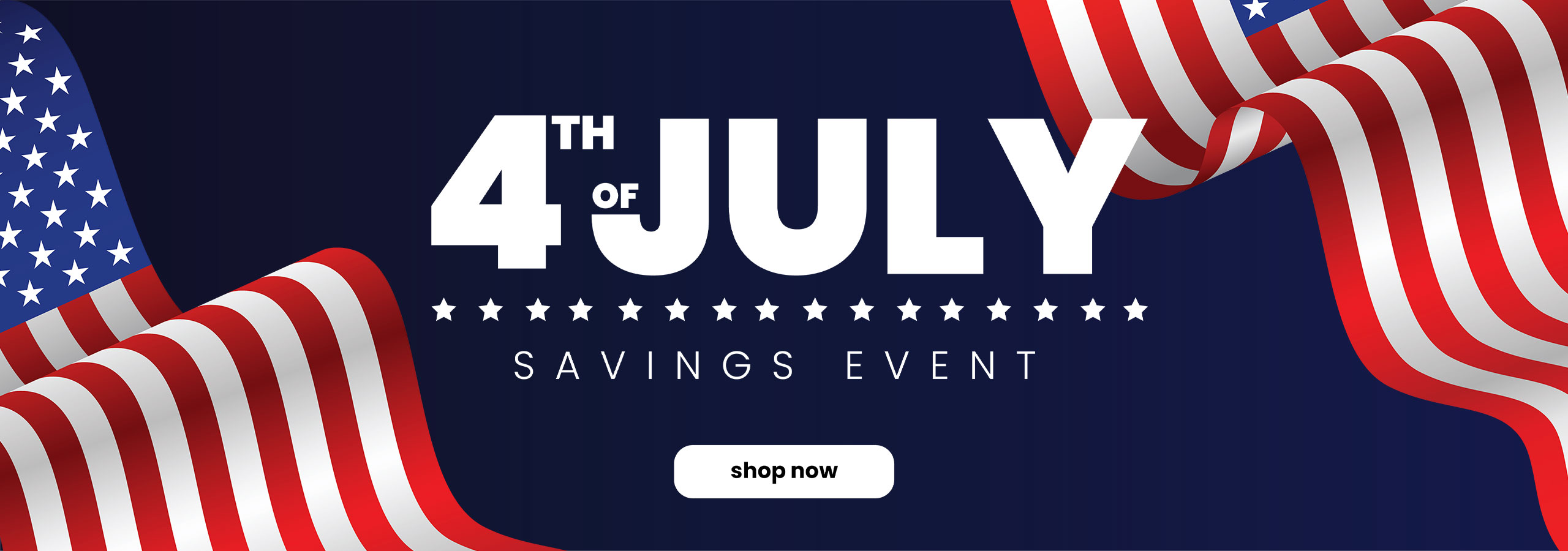 4th of July Savings Event