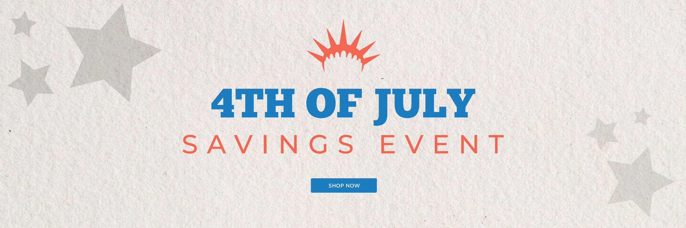 4th of July Savings Event
