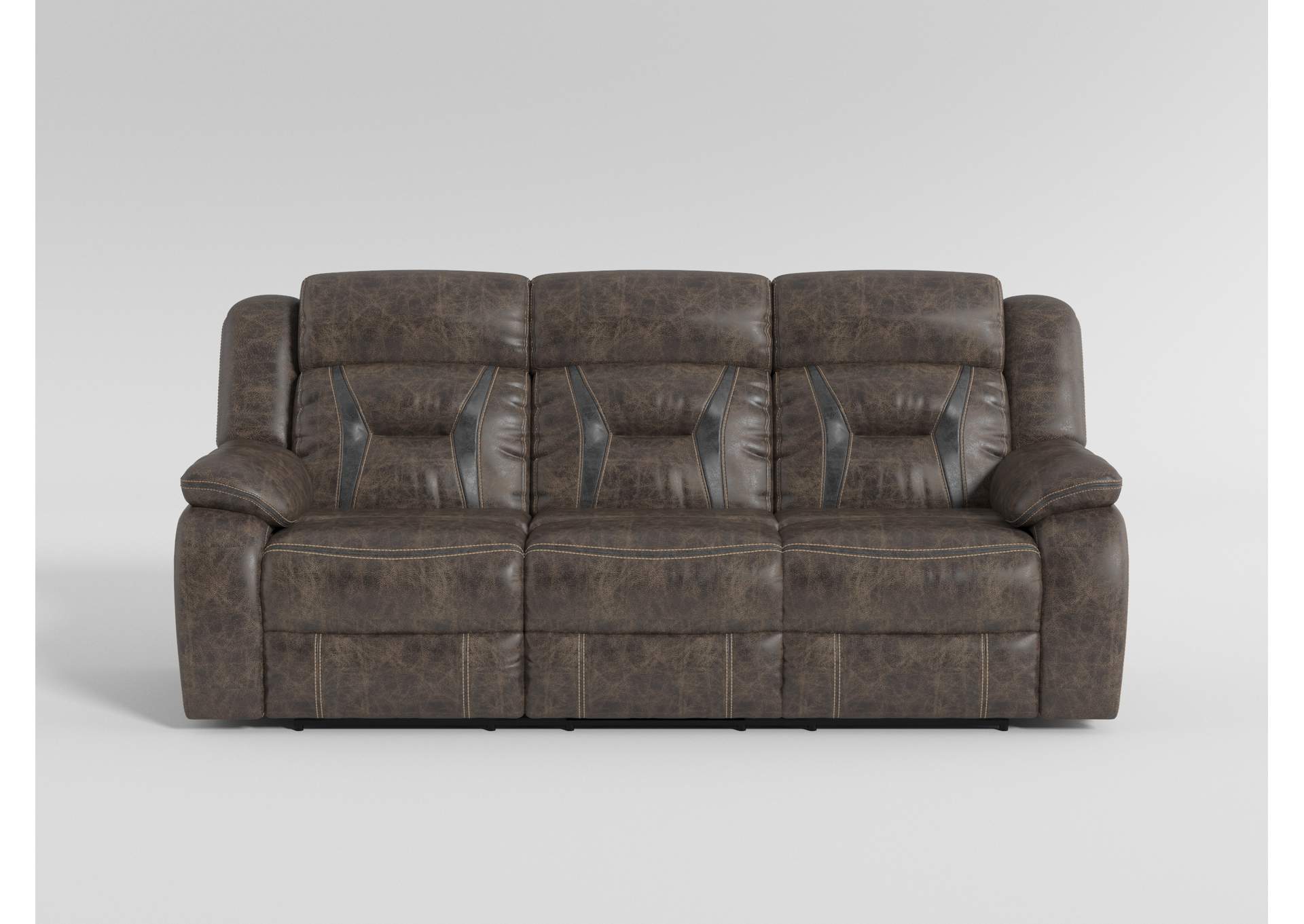 Hill Double Reclining Sofa image 3
