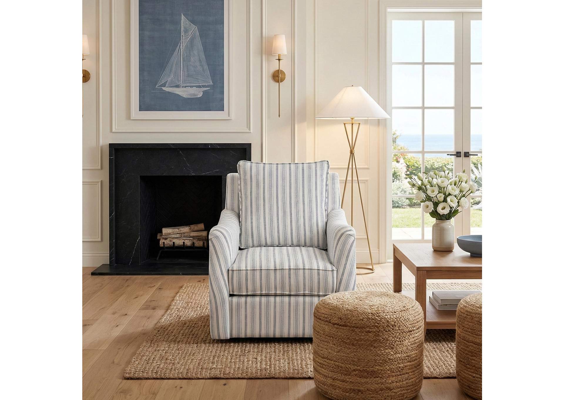 Bowden Swivel Chair image 9