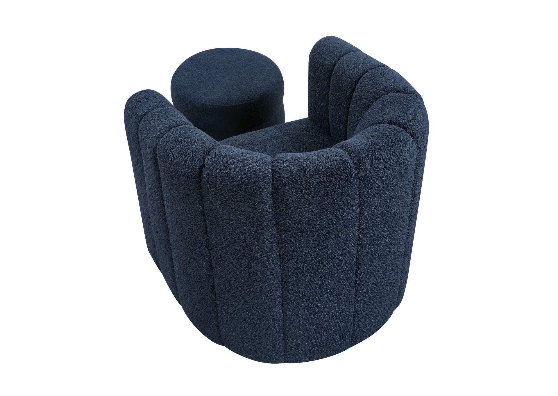 Swivel Chair with Ottoman image 5