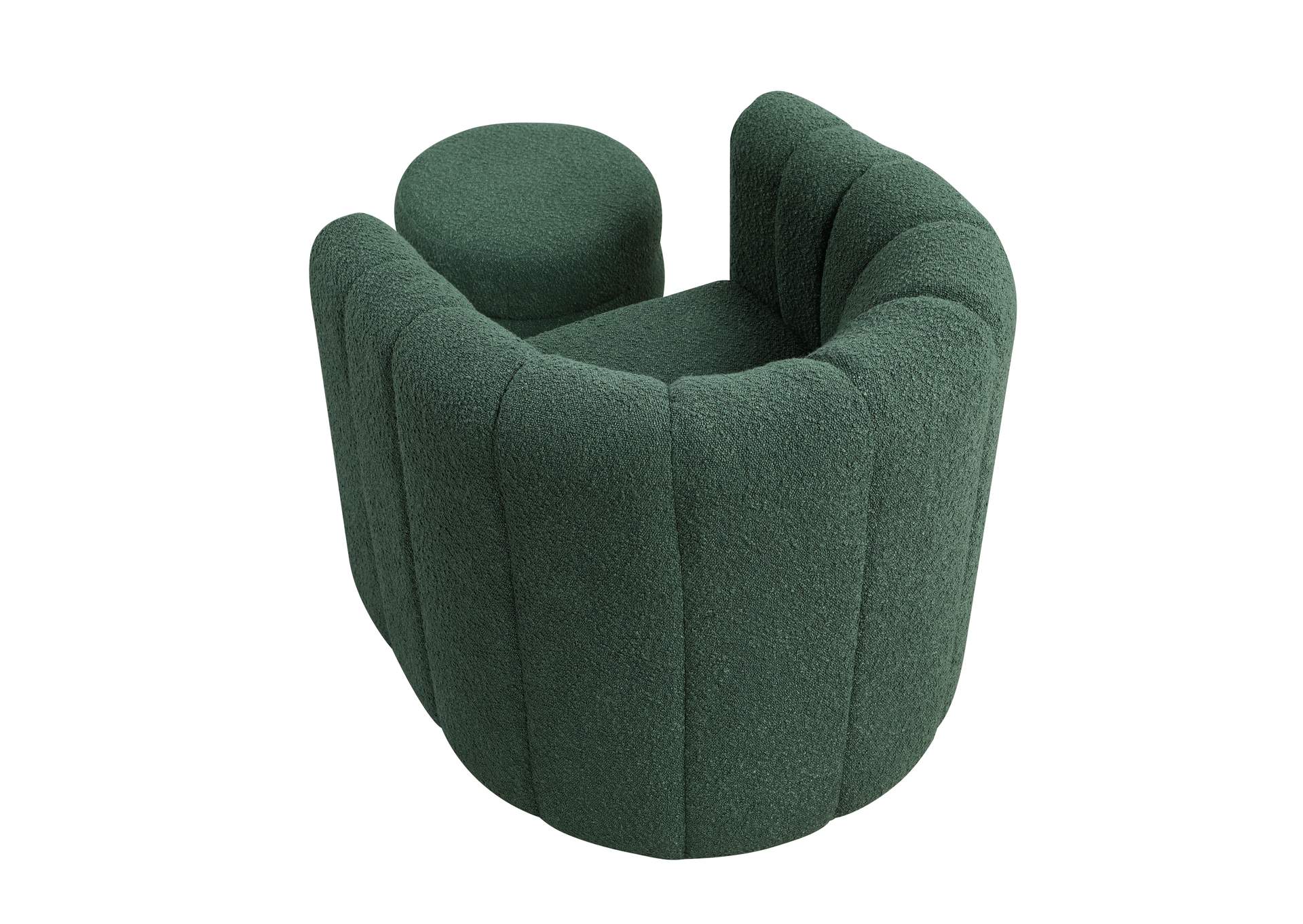 Swivel Chair with Ottoman image 1