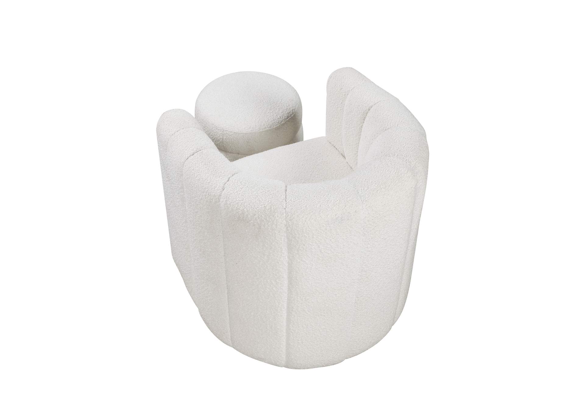 Swivel Chair with Ottoman image 5