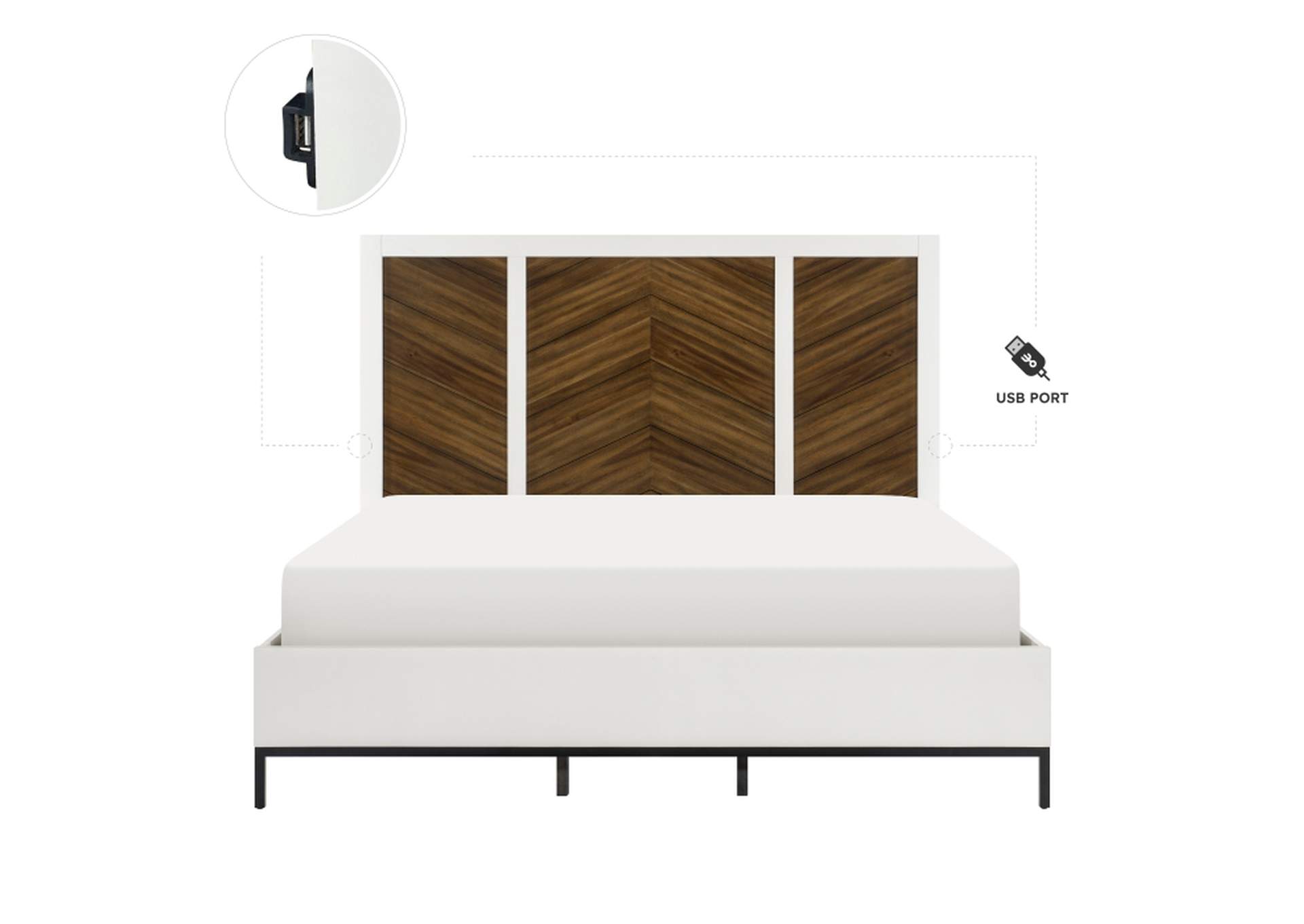 Oslo Queen Bed image 1