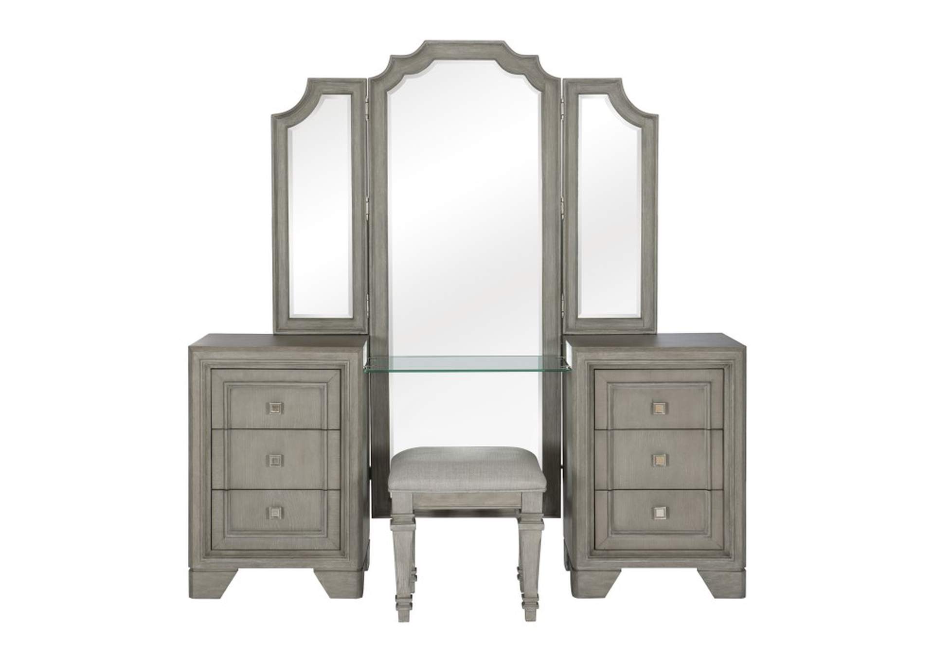 Colchester Vanity Dresser with Mirror image 4