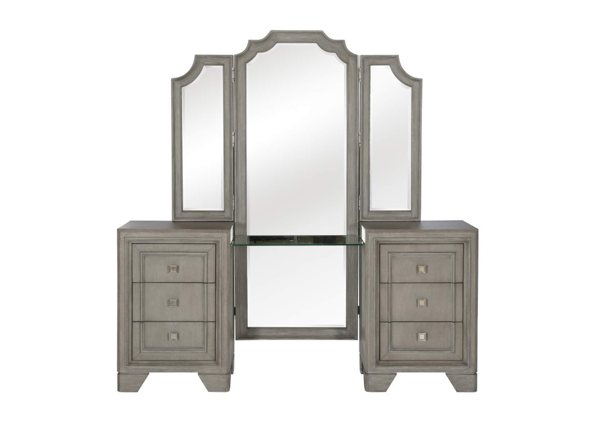 Colchester Vanity Dresser with Mirror image 1