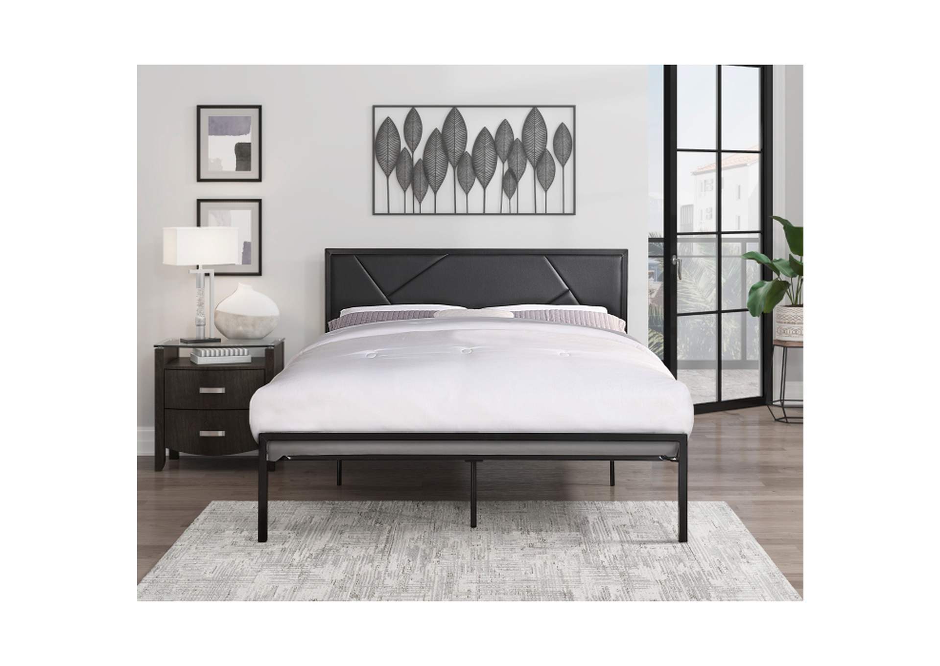 Rhea Queen Platform Bed image 5