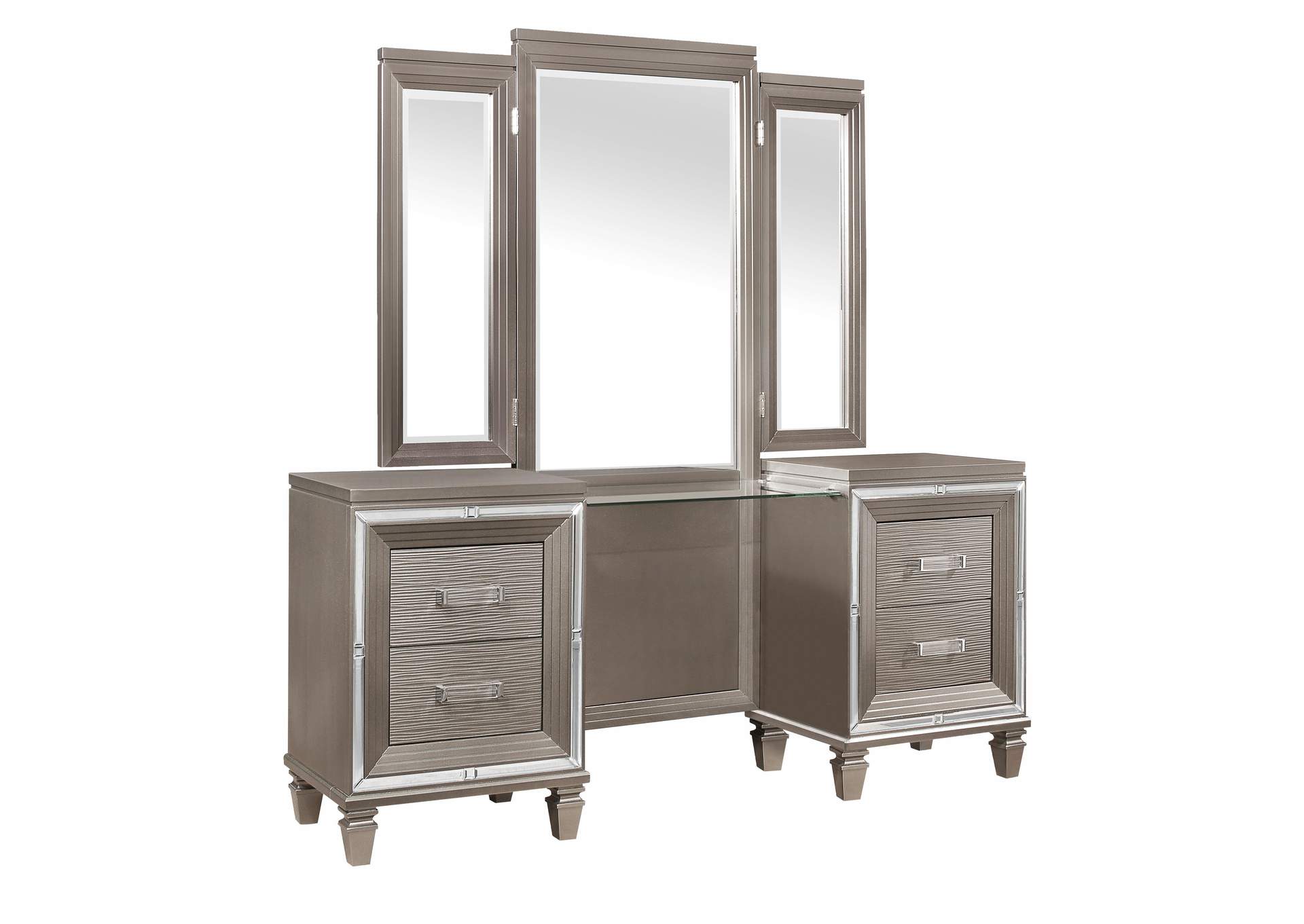 Tamsin Dressing Table with Mirror image 1