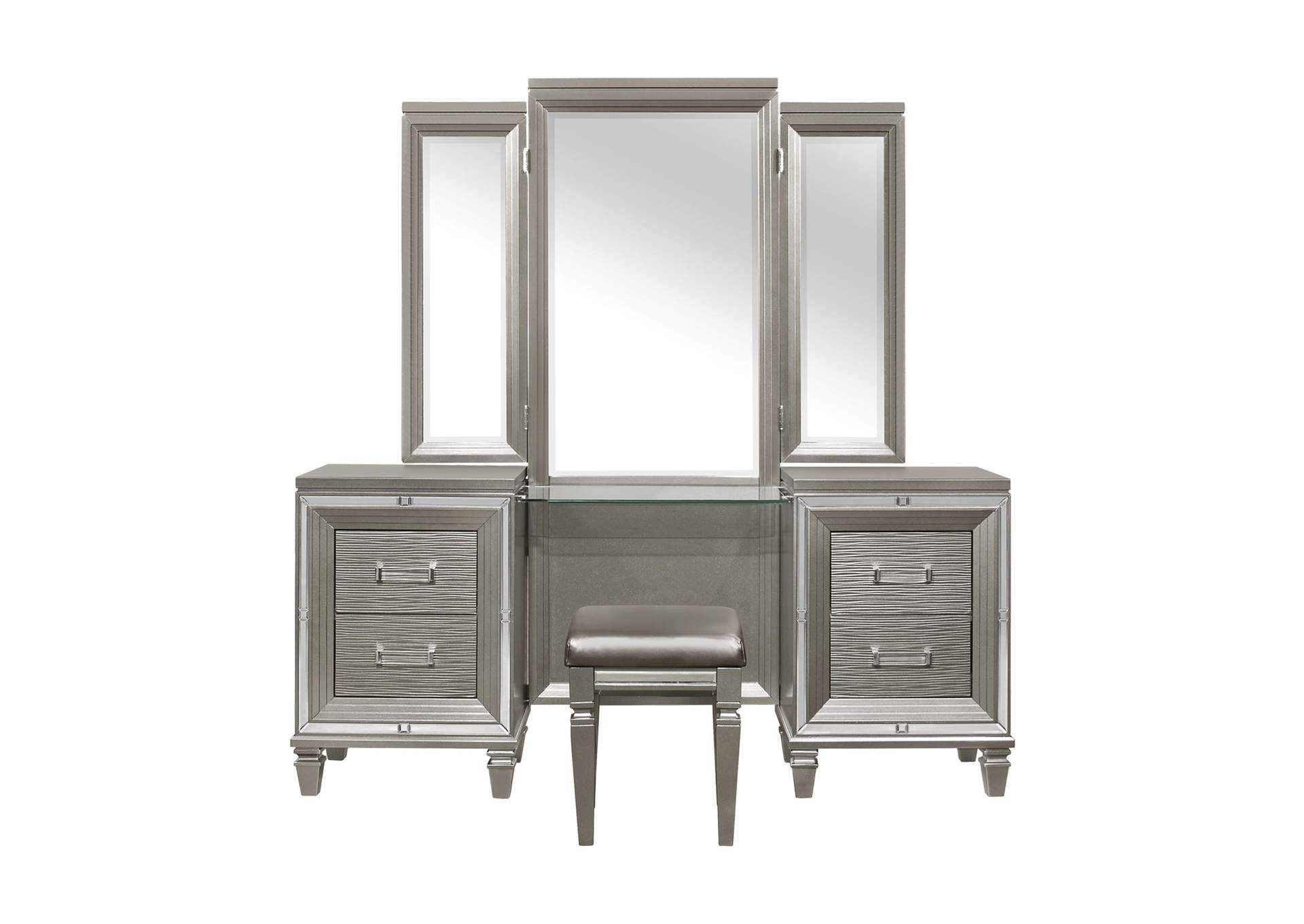 Tamsin Dressing Table with Mirror image 3