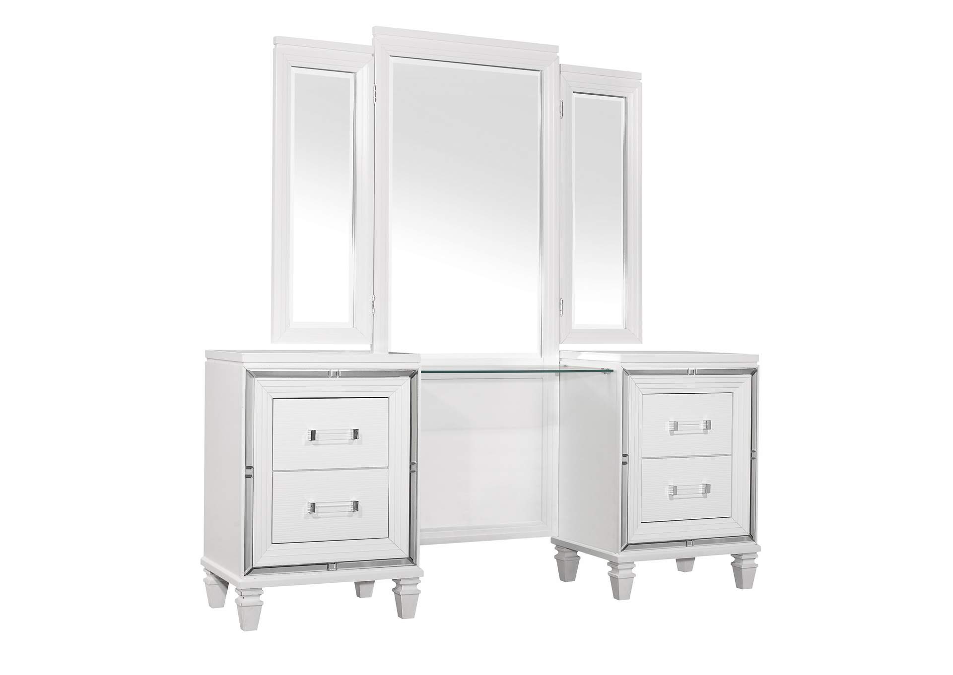 Tamsin Dressing Table with Mirror image 1