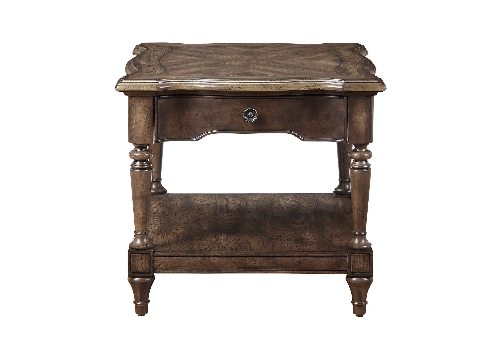 Court End Table