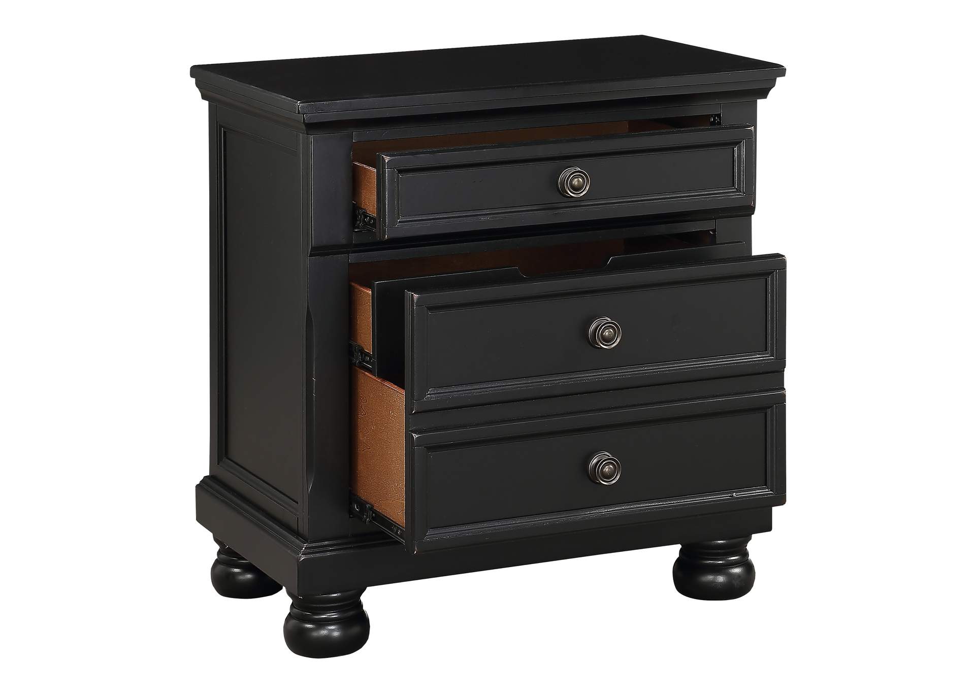 Laurelin Night Stand, Hidden Drawer image 5
