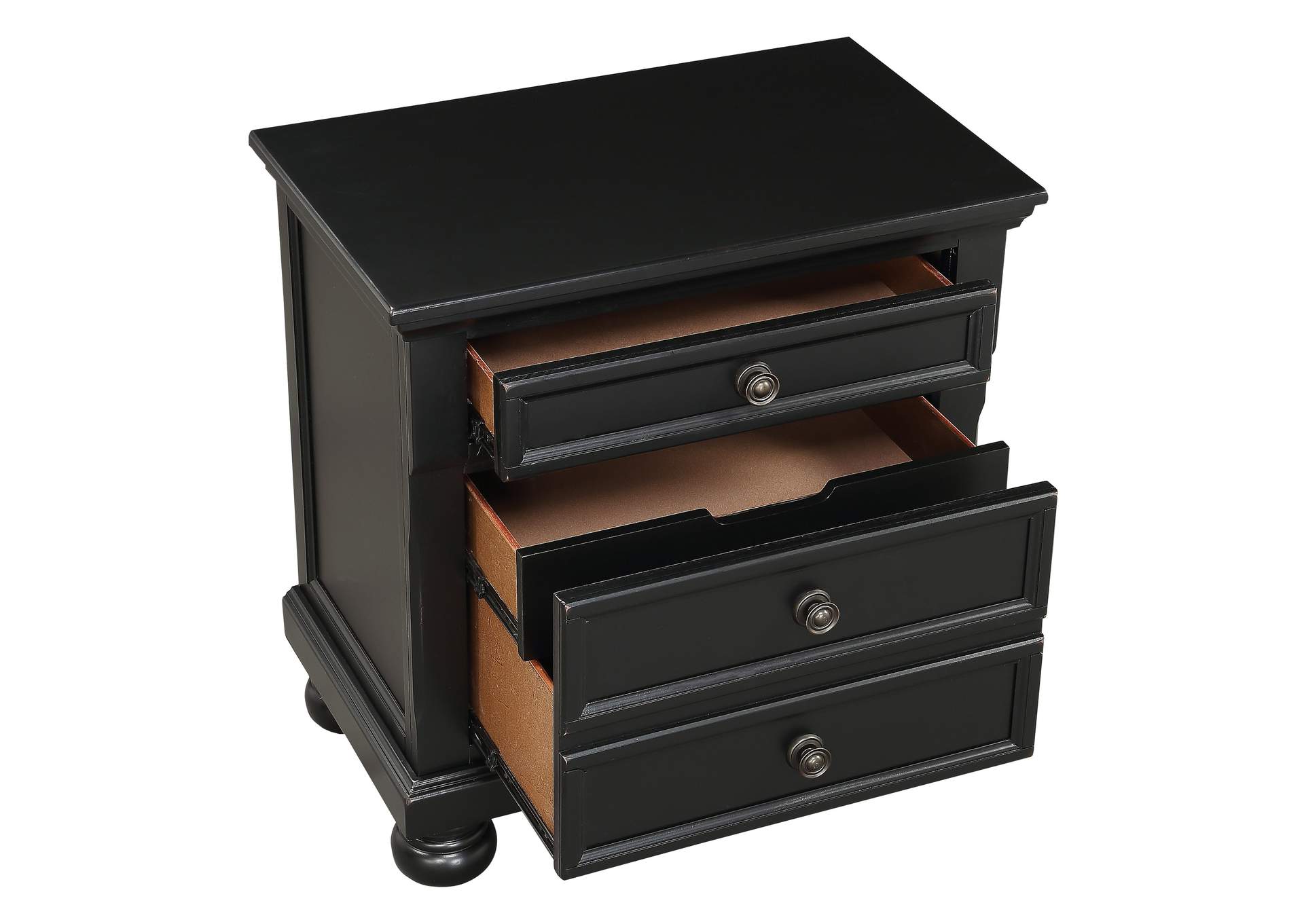 Laurelin Night Stand, Hidden Drawer image 6