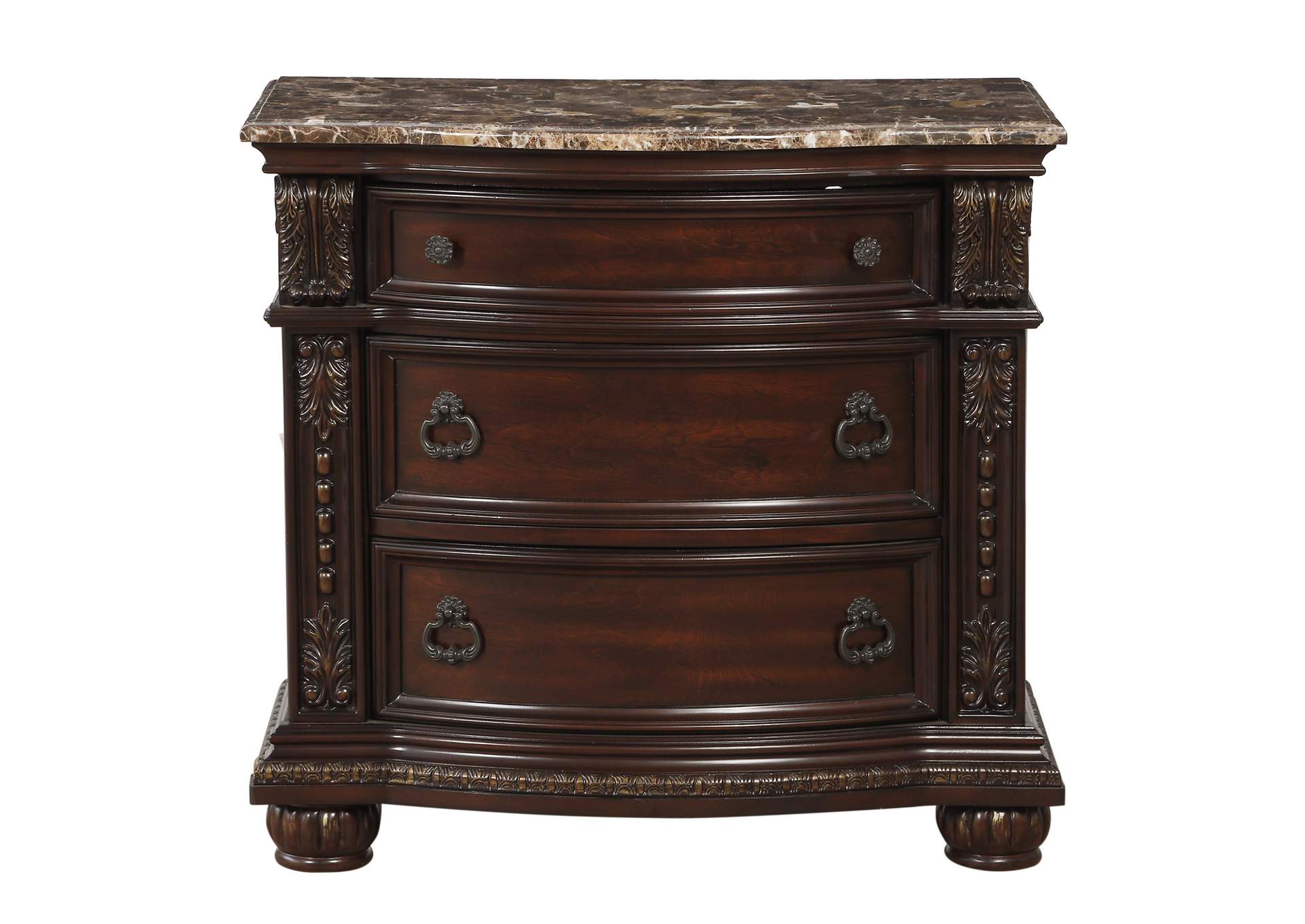 Cavalier Night Stand, Marble Top image 3