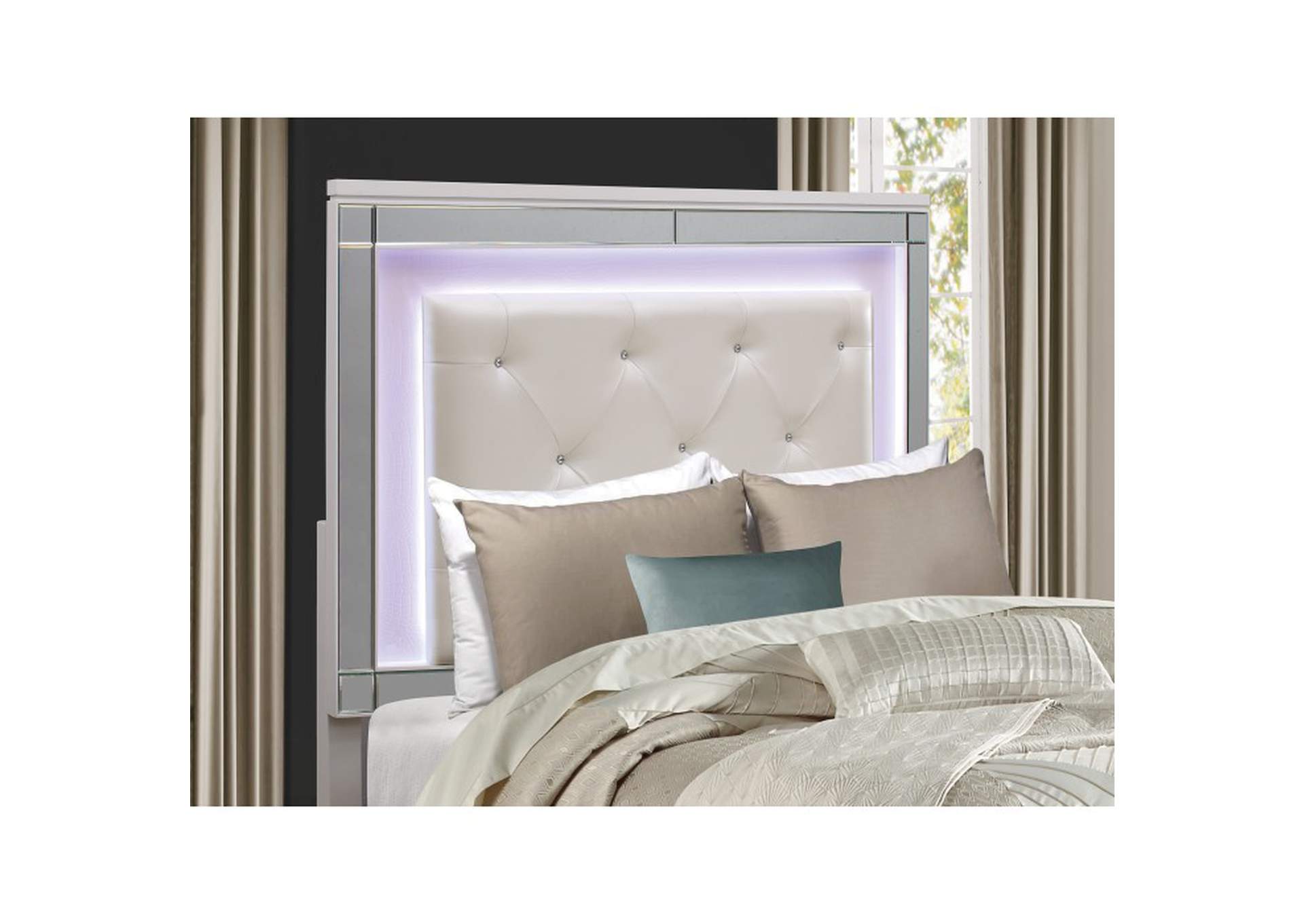 Alonza California King Bed, LED Lighting image 3