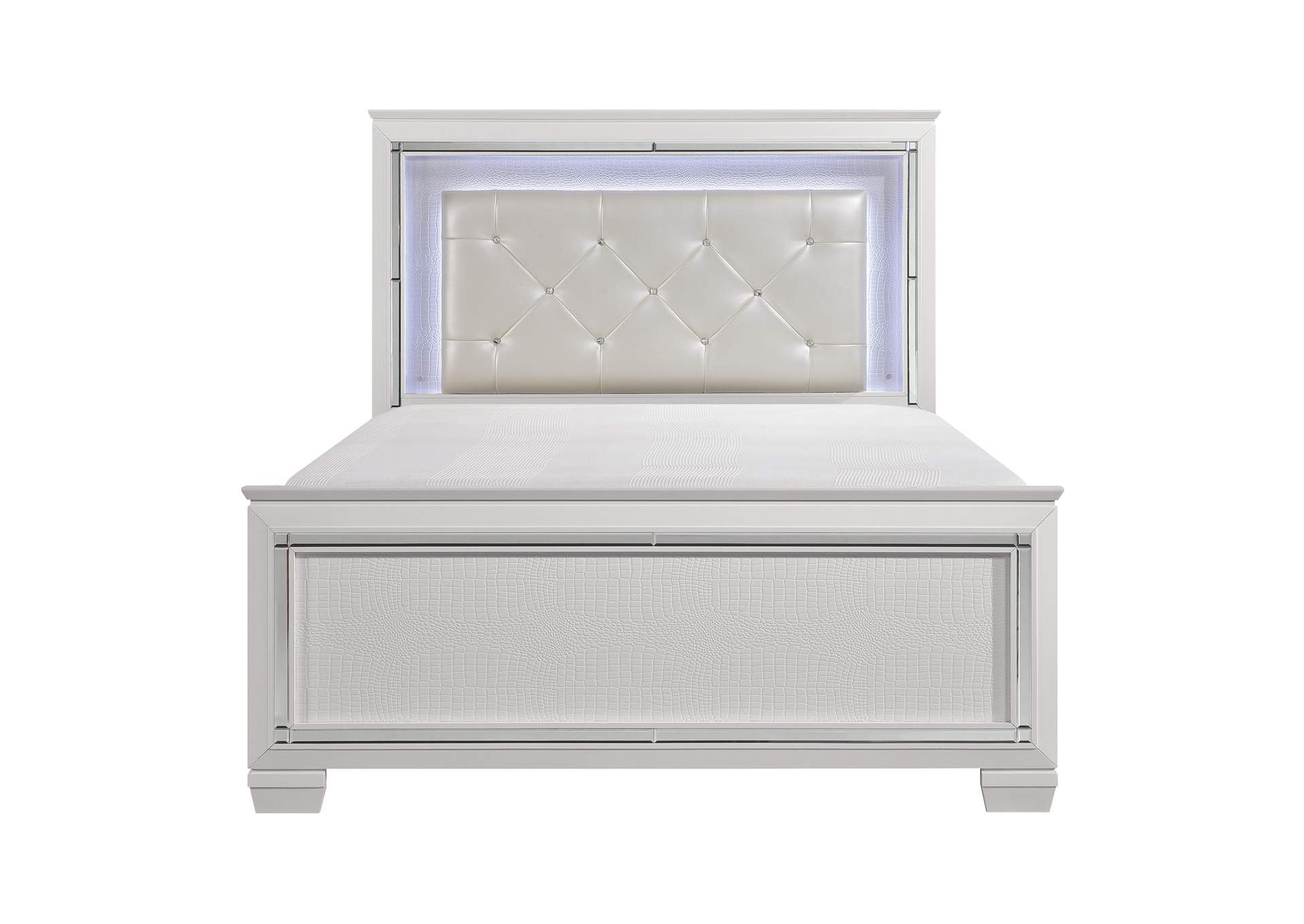 Allura Queen Bed, LED Lighting image 1