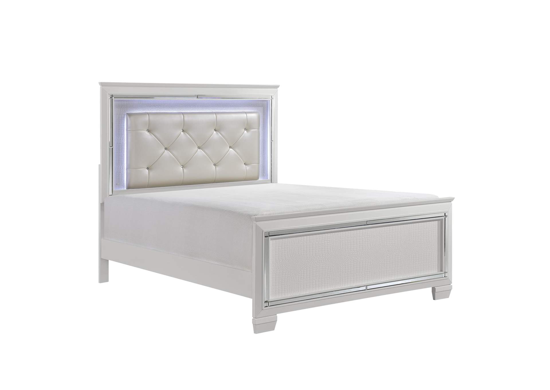 Allura Queen Bed, LED Lighting image 4