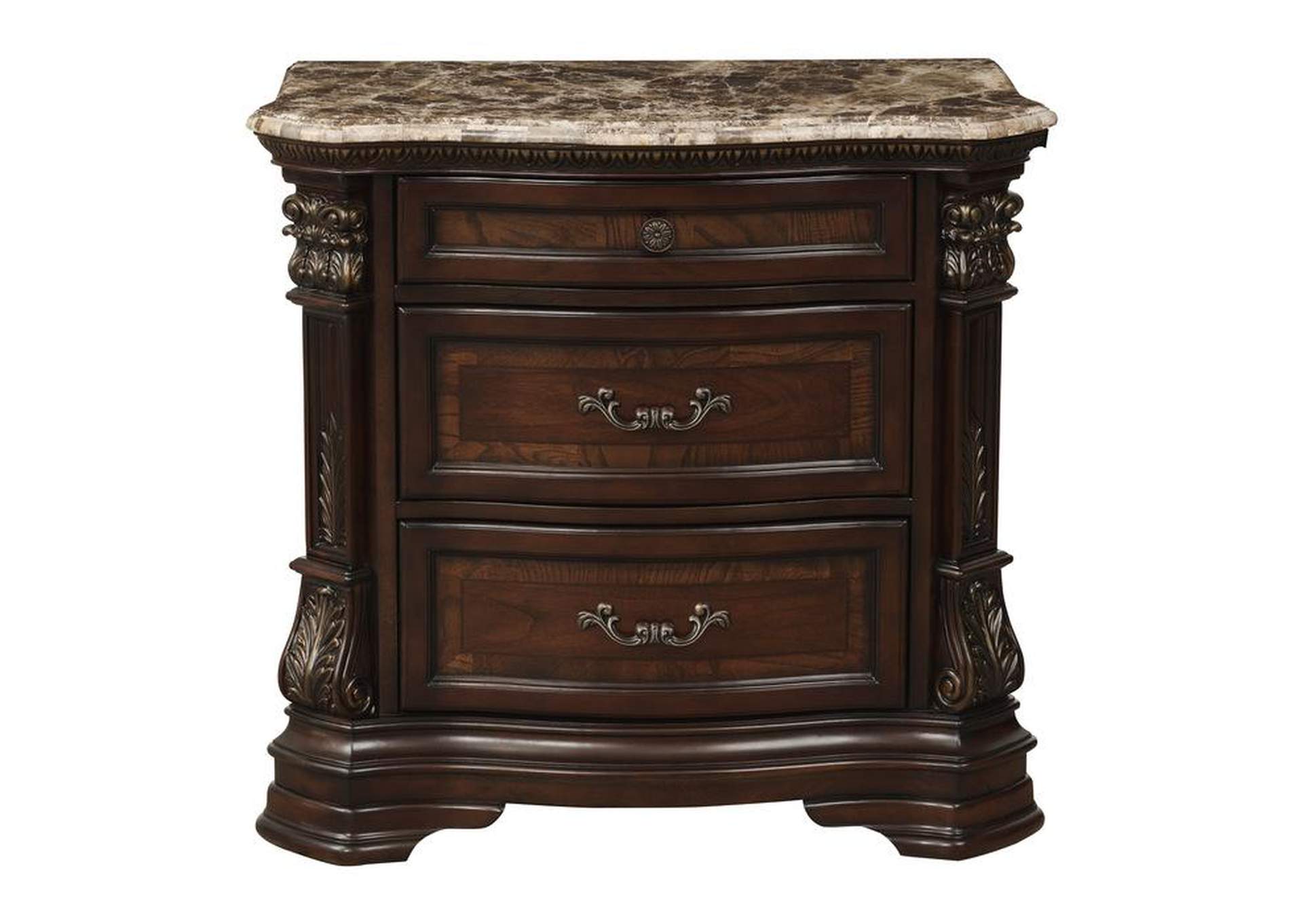 Antoinetta Night Stand, Marble Top image 1