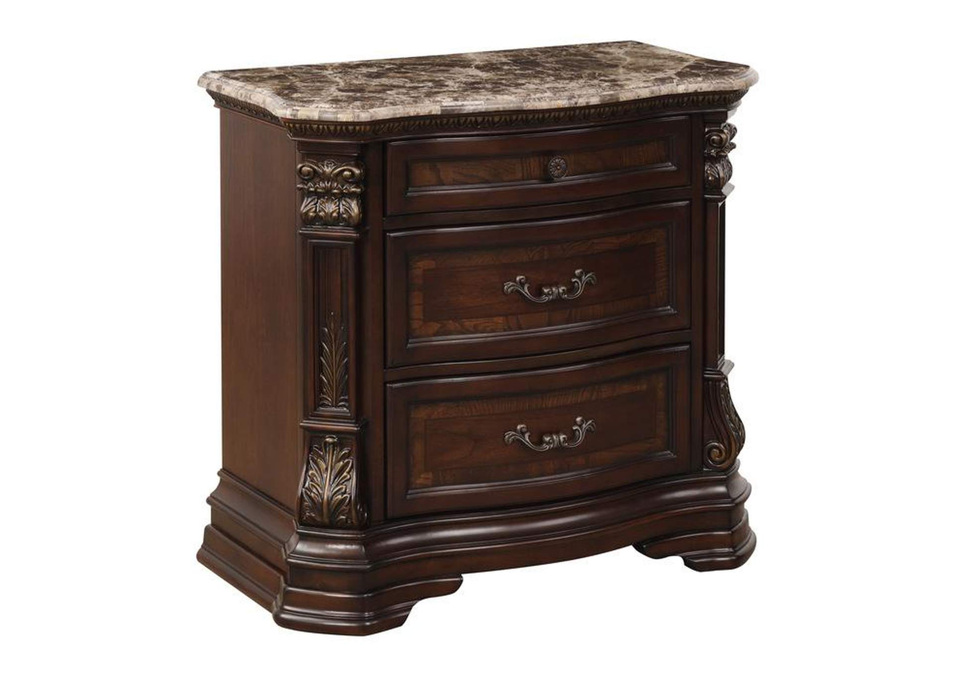Antoinetta Night Stand, Marble Top image 4