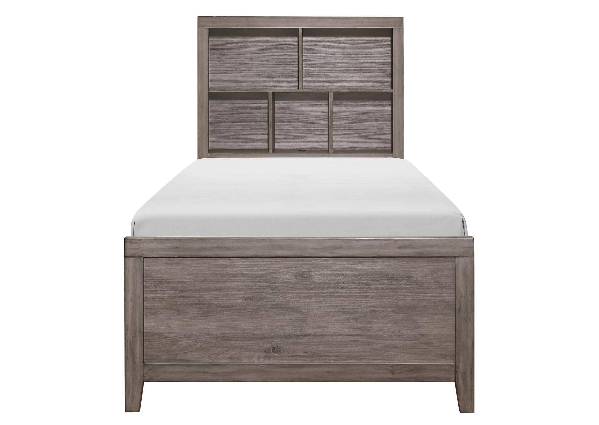 Woodrow 3pc Set Twin Wall Bed (TB+2PNS) image 4