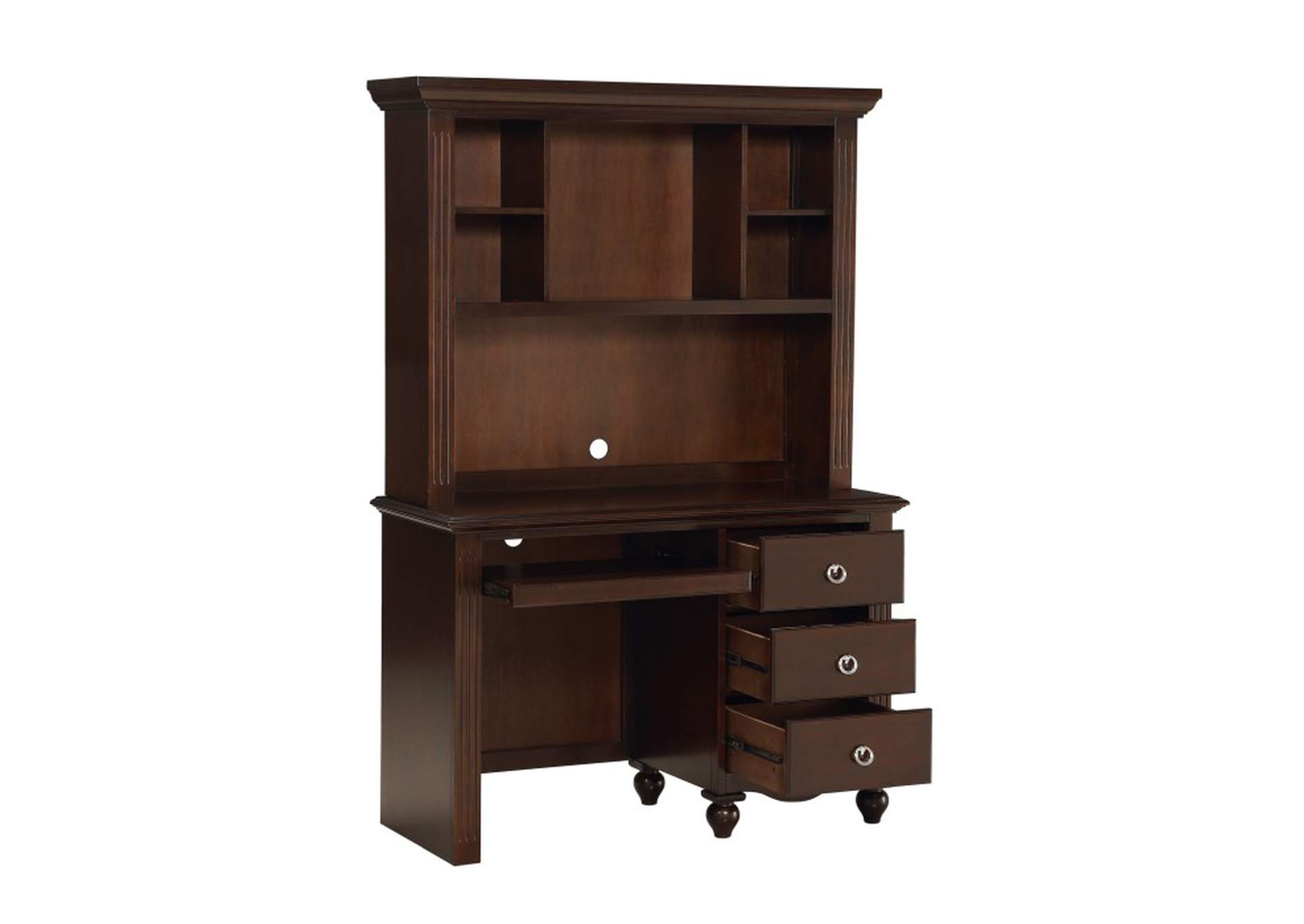 Meghan Writing Desk with Hutch image 4