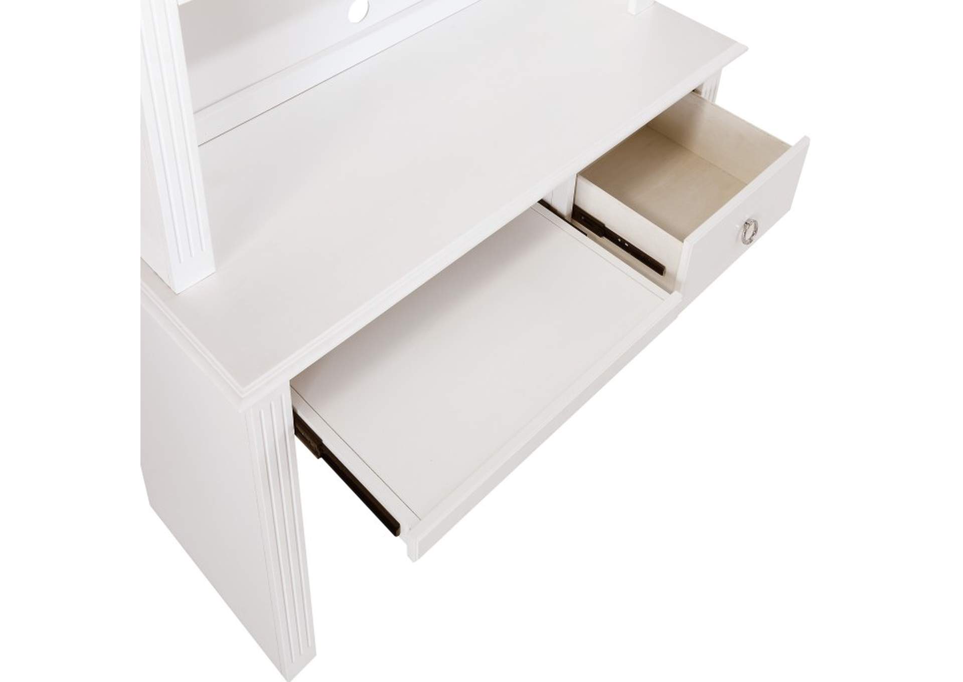 Meghan Writing Desk with Hutch image 4