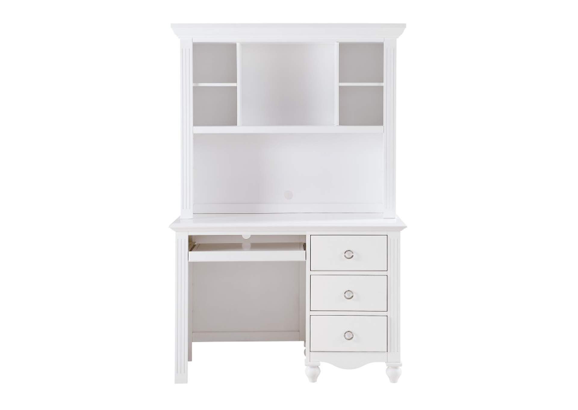 Meghan Writing Desk with Hutch image 1