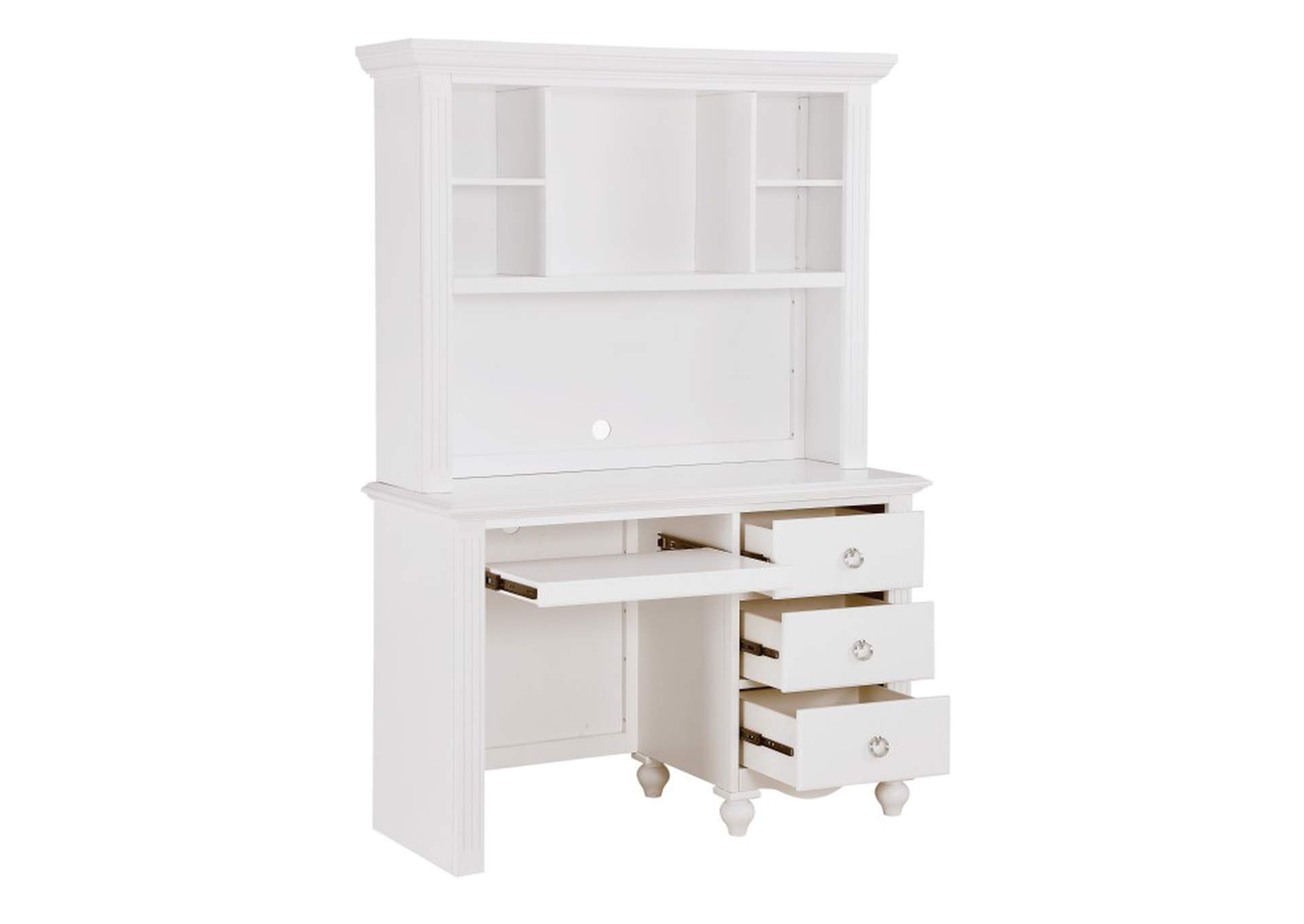 Meghan Writing Desk with Hutch image 3