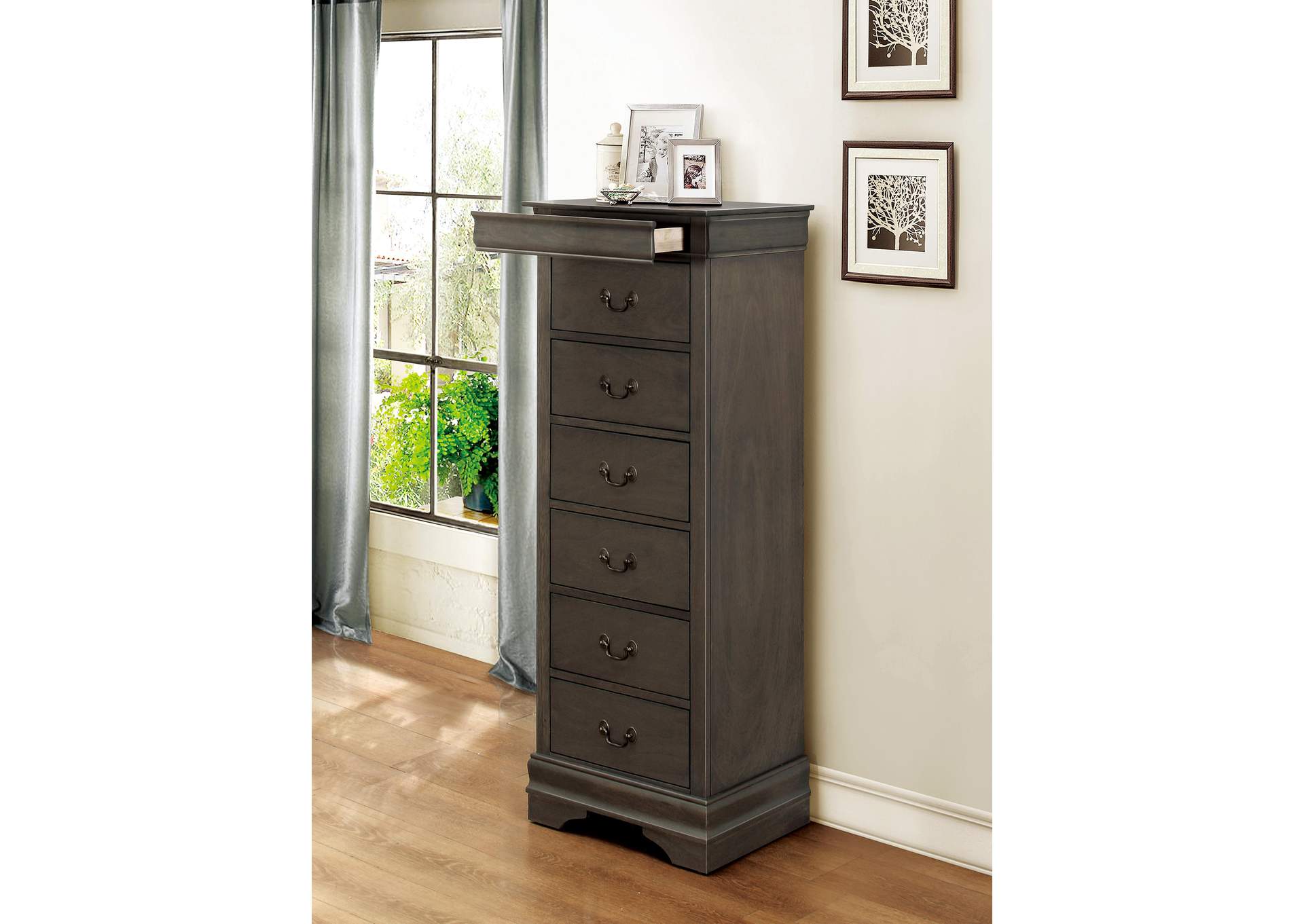 Mayville Lingerie Chest, Hidden Drawer image 4