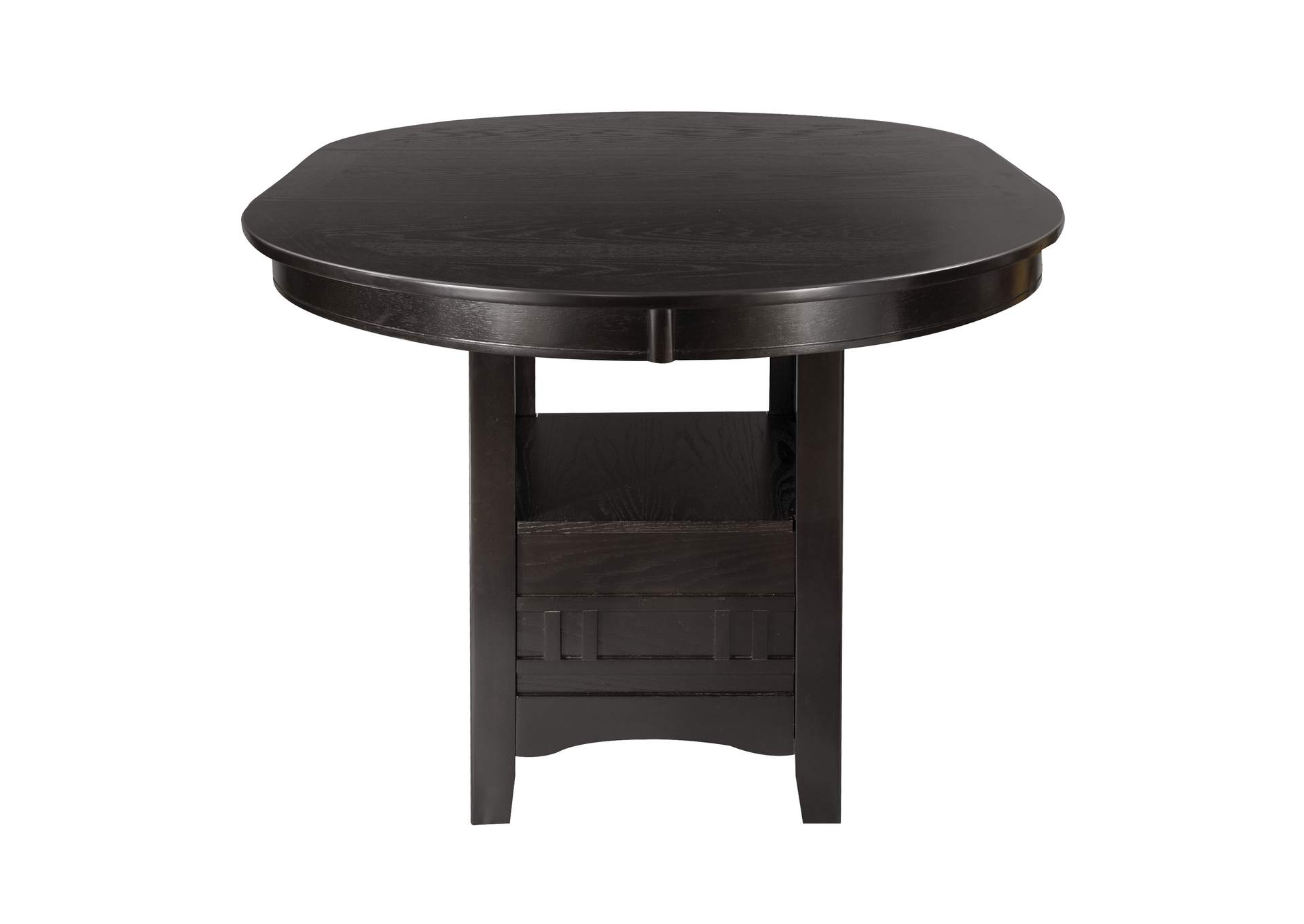 Junipero Round / Oval Counter Height Table with Storage Base image 3