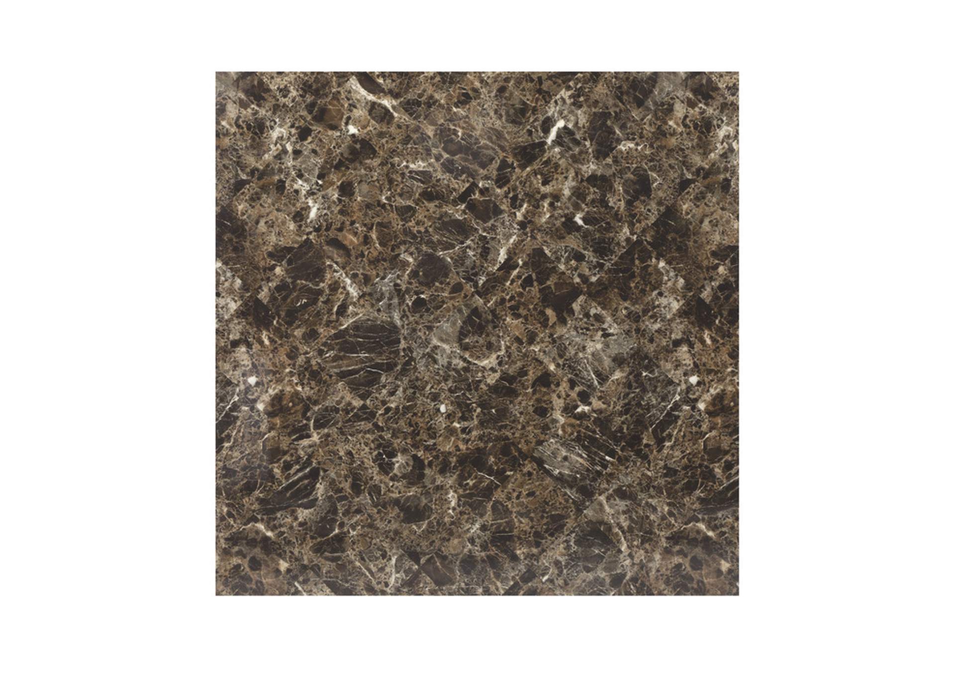 Tempe Counter Height Table, Faux Marble Top