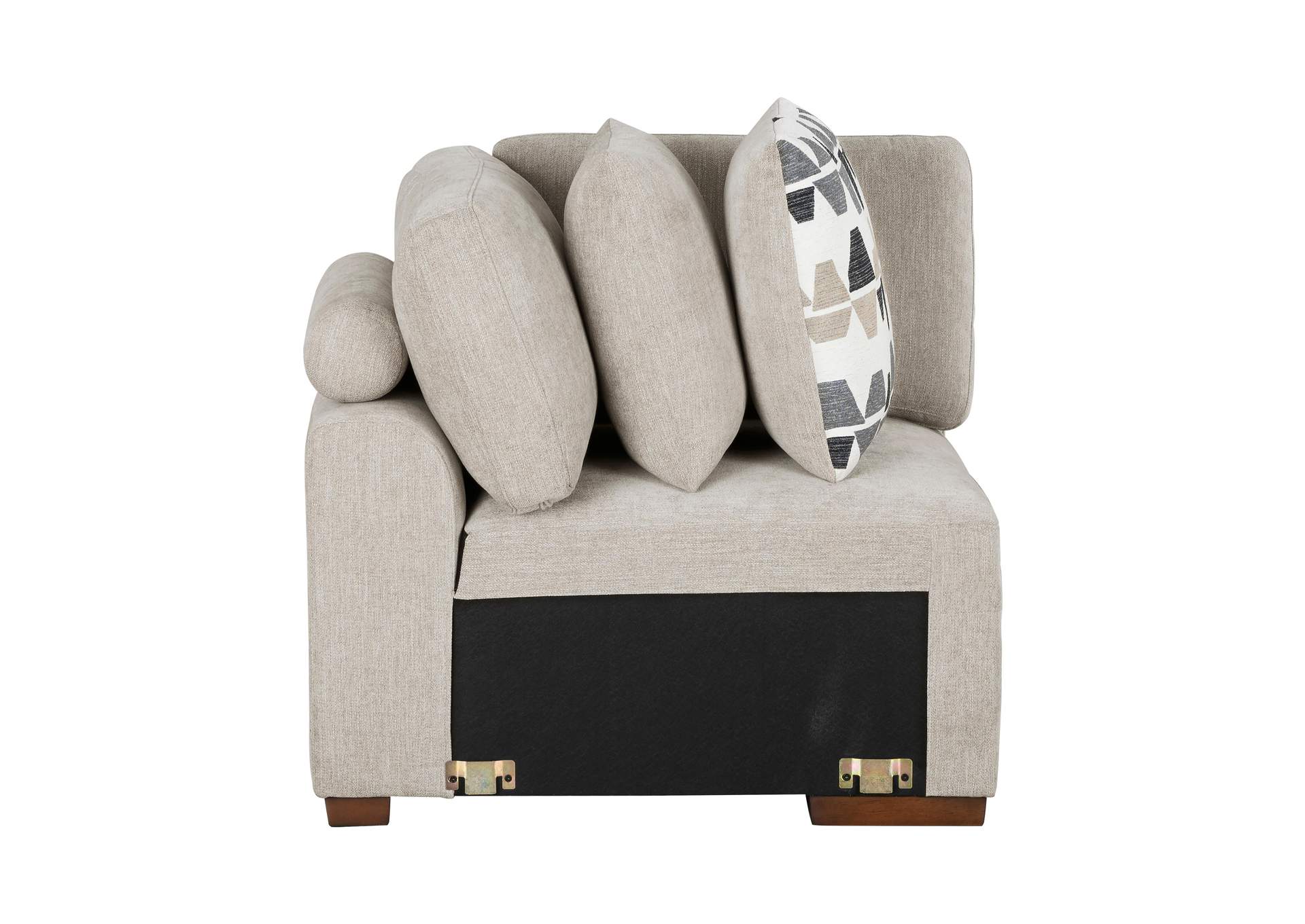 Raife 4-Piece Sectional with Left Chaise image 12