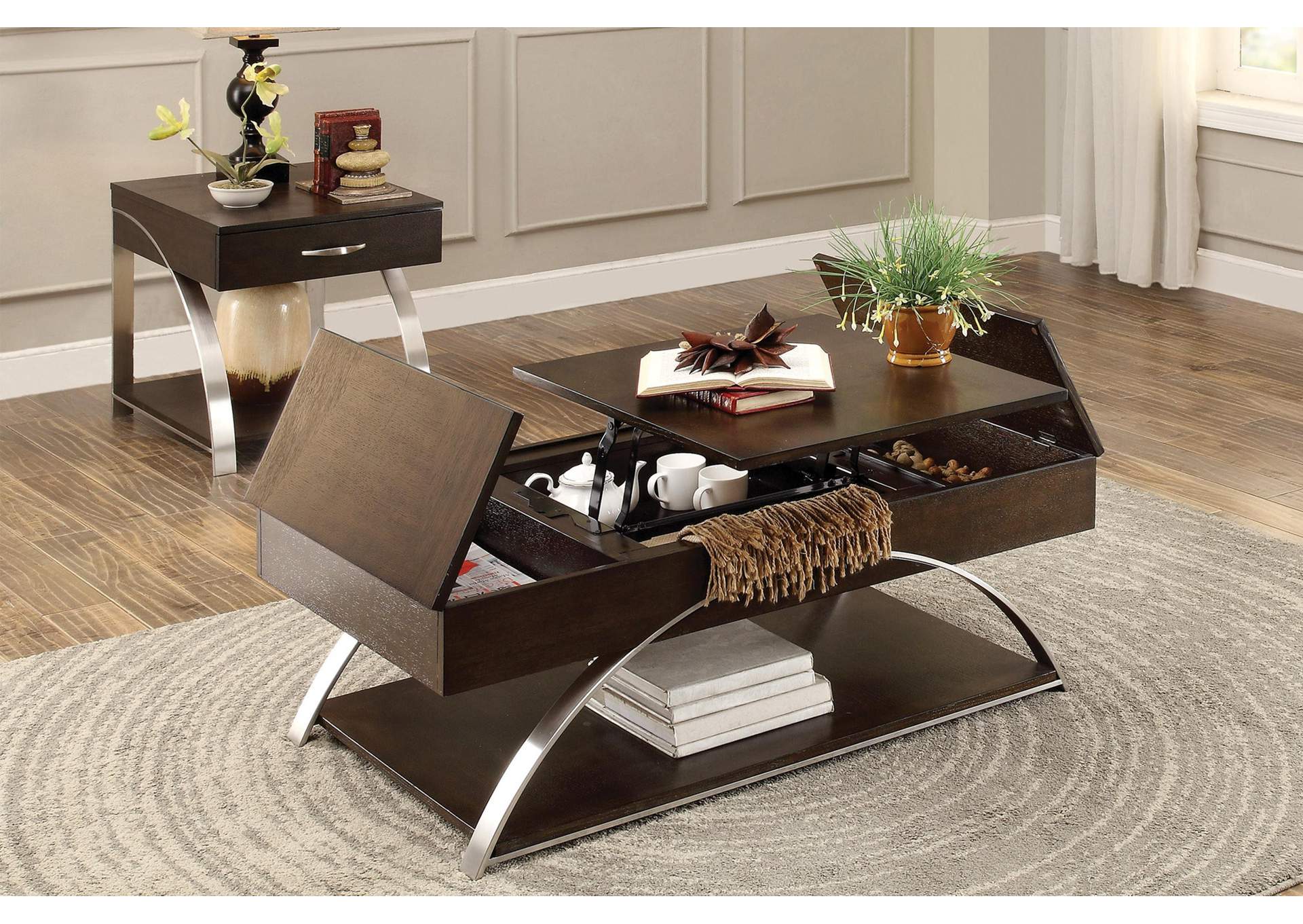 Tioga Lift Top Cocktail Table image 4
