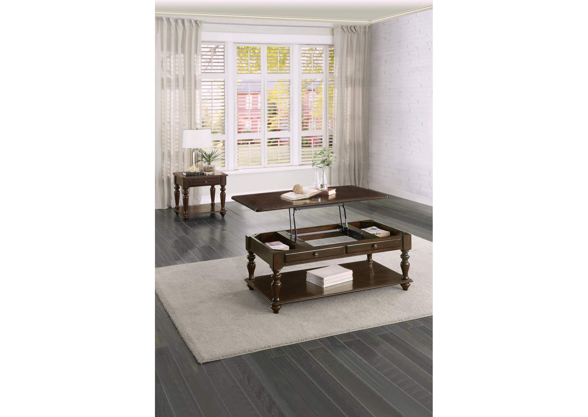 Lovington Lift Top Cocktail Table image 5