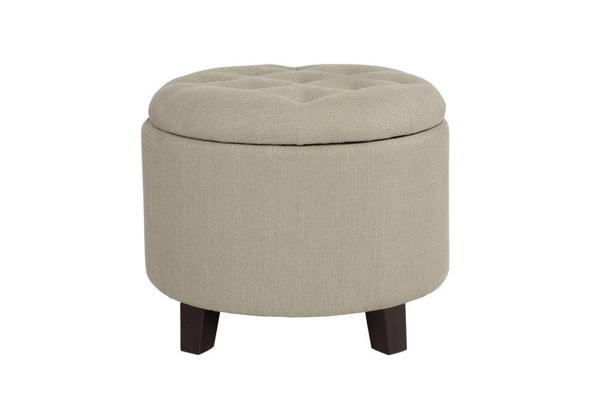 Cleo Storage Ottoman image 1