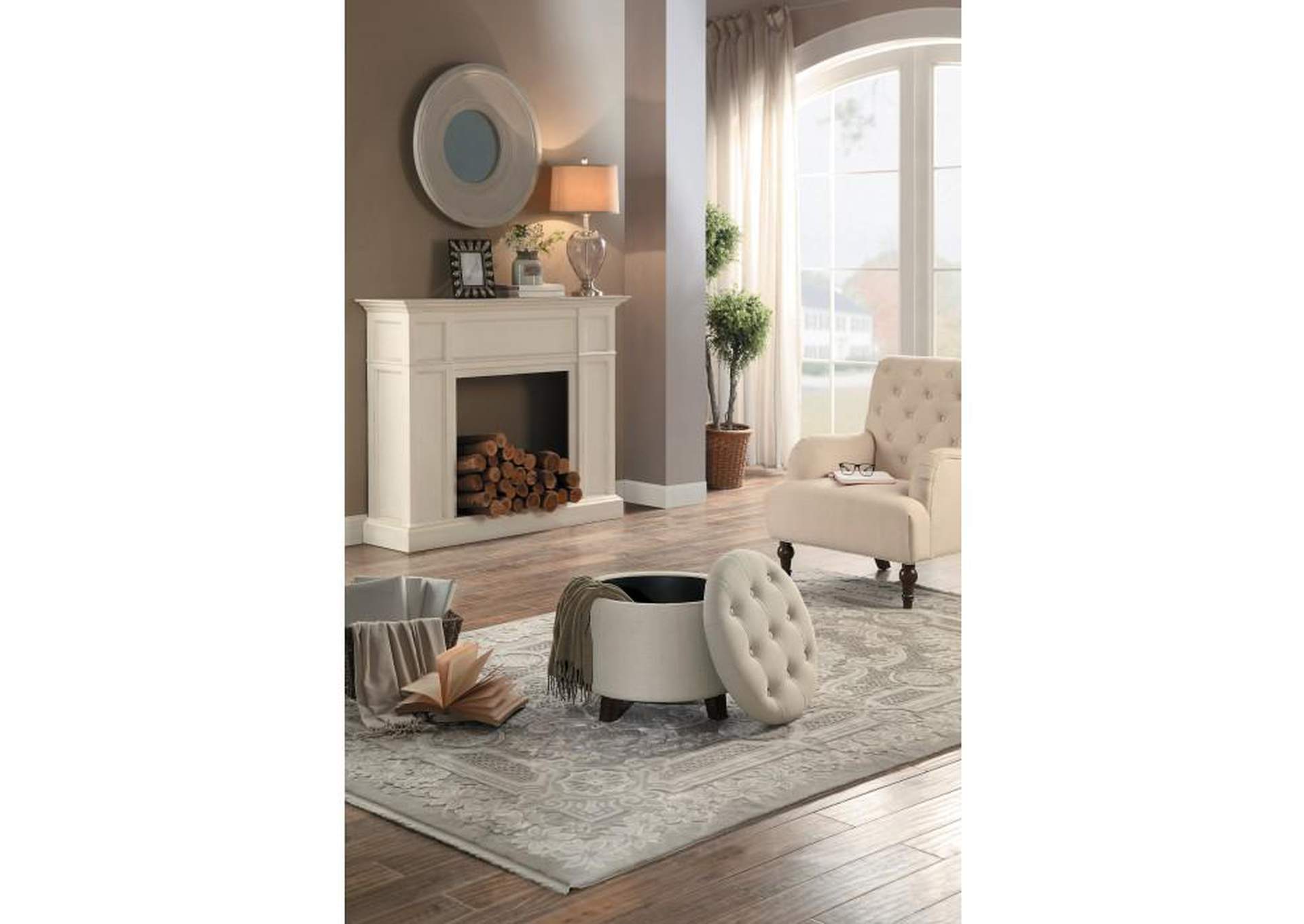 Cleo Storage Ottoman image 3