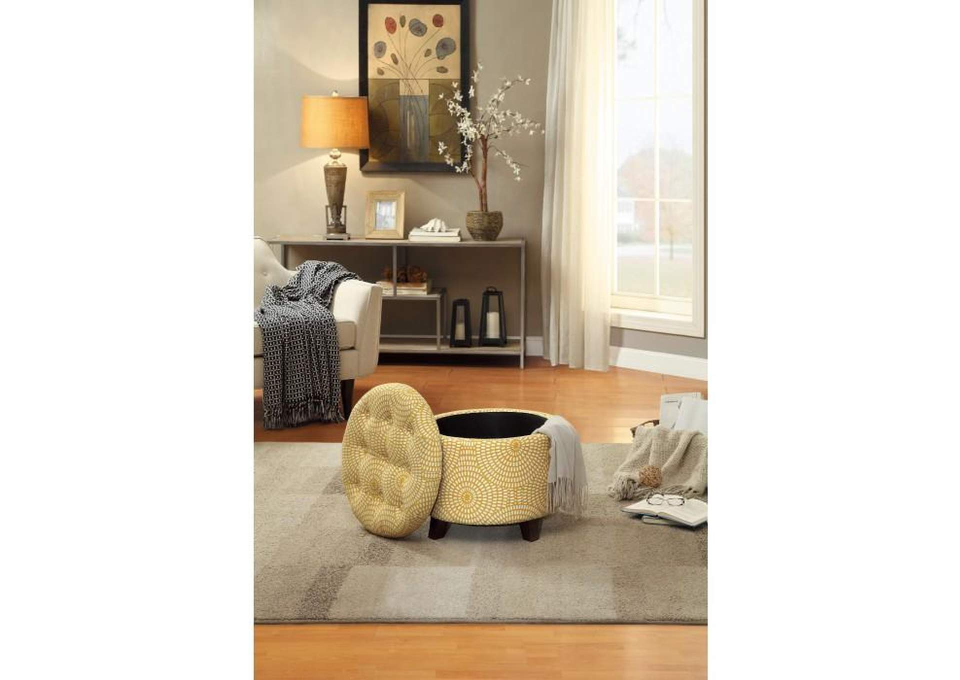Cleo Storage Ottoman image 3