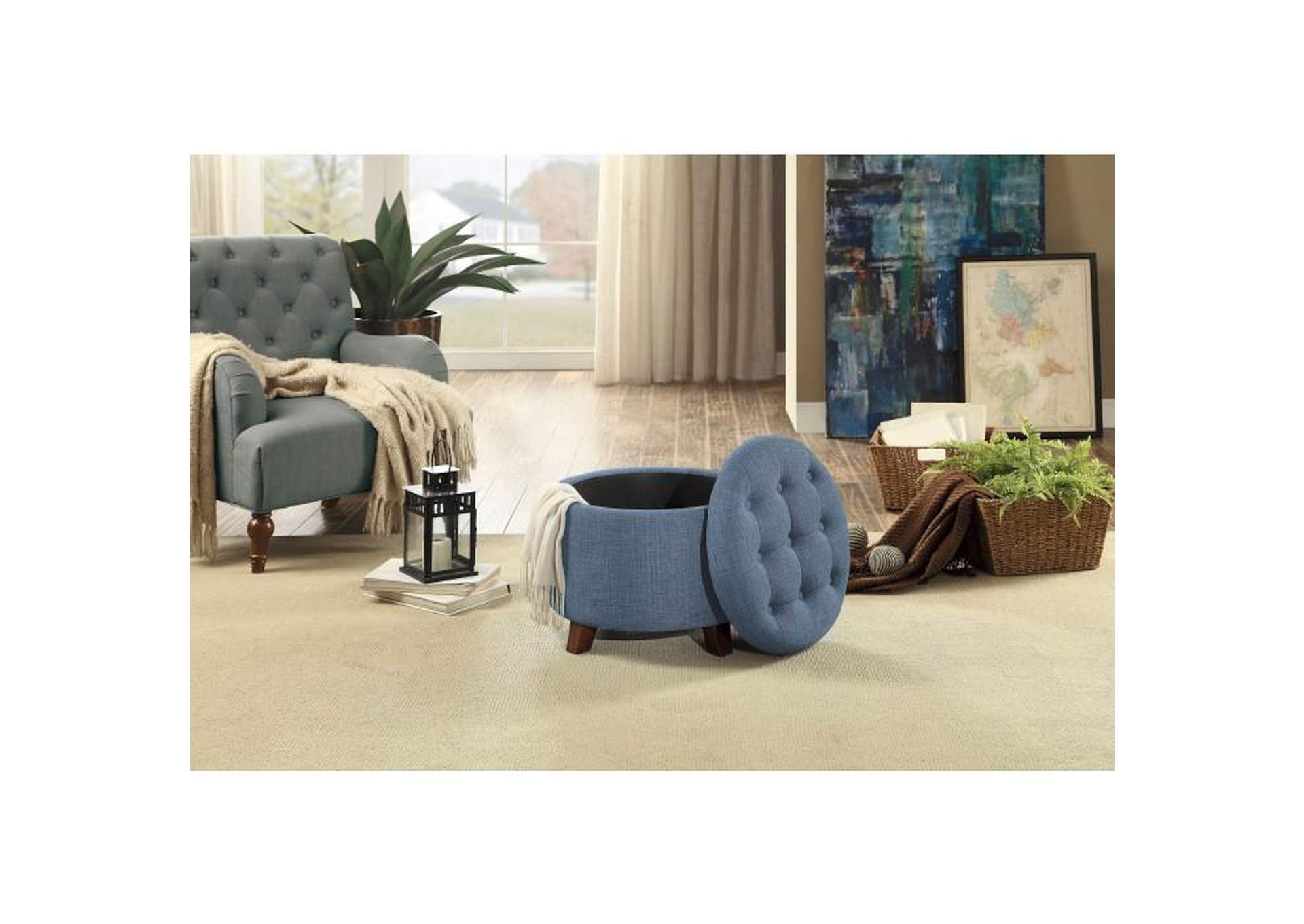 Cleo Storage Ottoman image 3