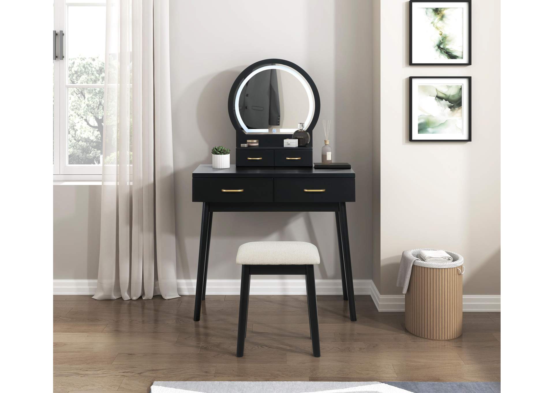 Camilla Dressing Table with Mirror image 10