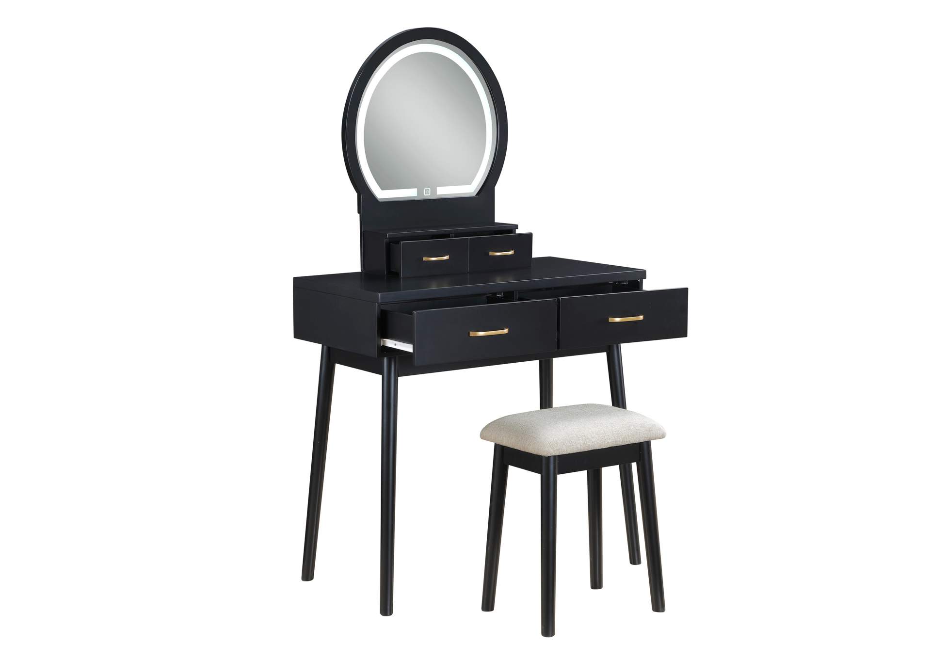 Camilla Dressing Table with Mirror image 7