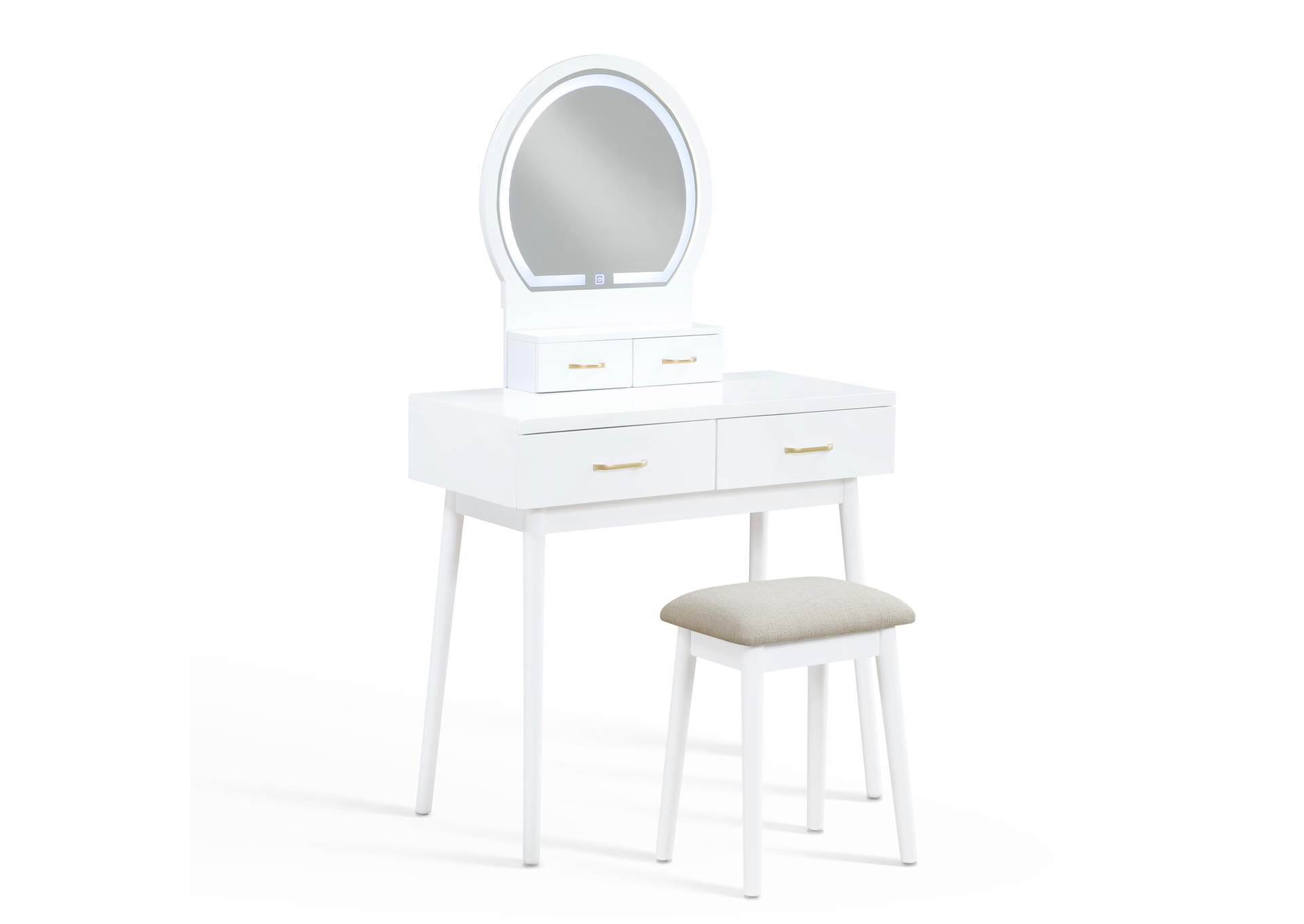 Camilla Dressing Table with Mirror image 1