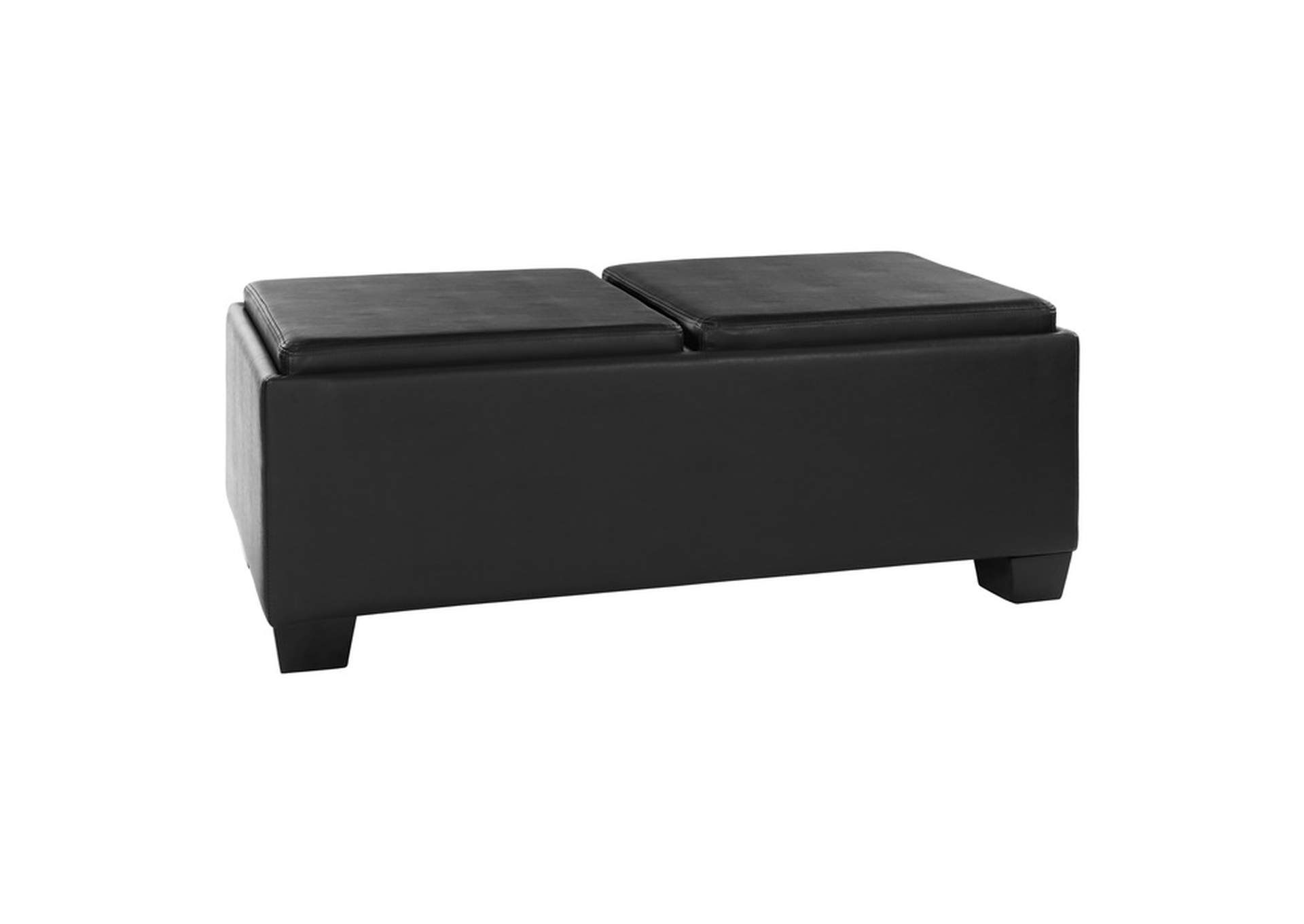 Vega Storage Cocktail Ottoman image 1
