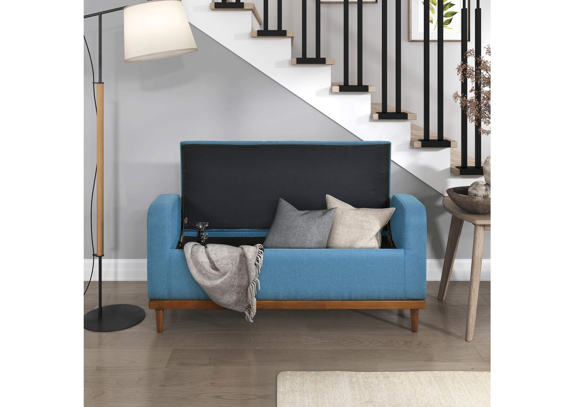 Brigitte Lift Top Storage Bench image 8