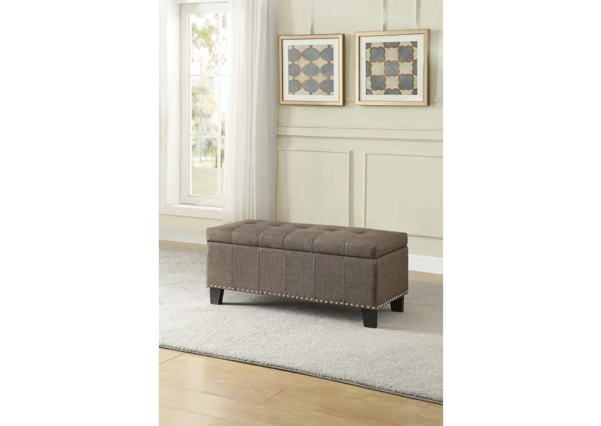Fedora Lift Top Storage Bench image 3