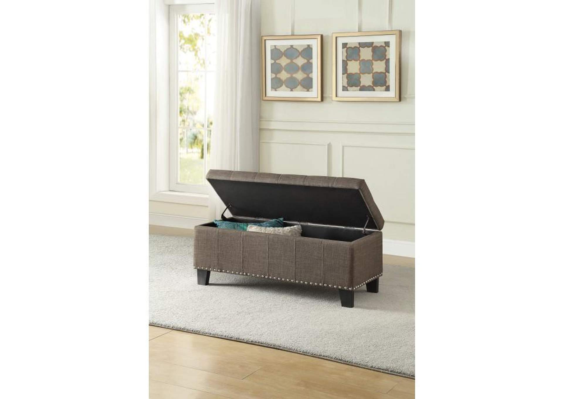 Fedora Lift Top Storage Bench image 4
