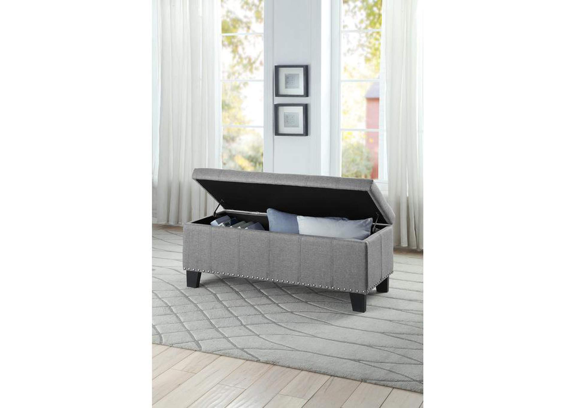 Fedora Lift Top Storage Bench image 4
