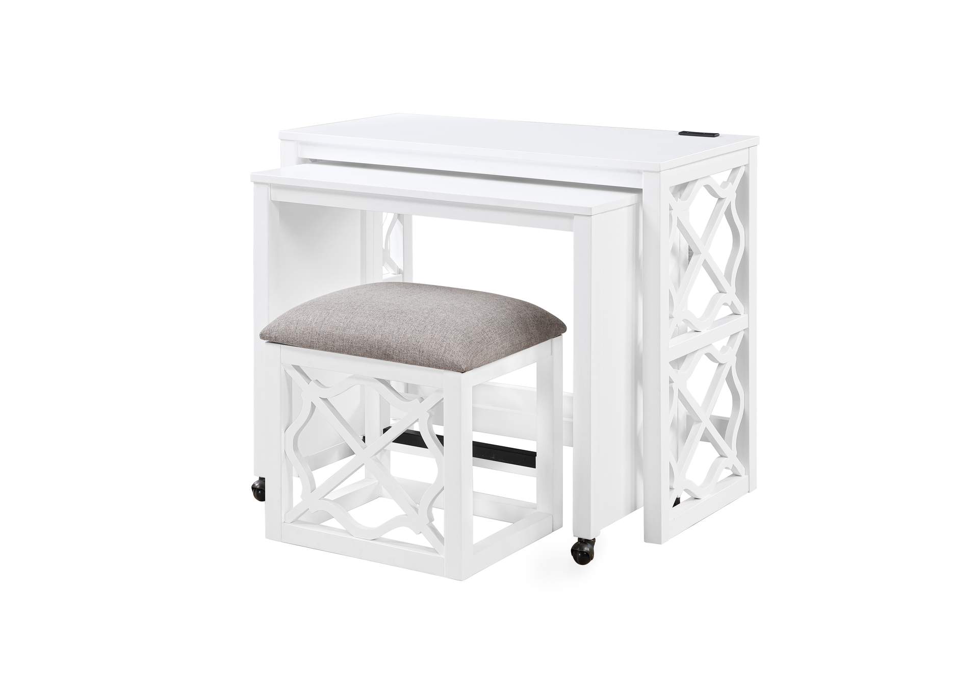 4998 3 Piece Desks with Stool Set image 3
