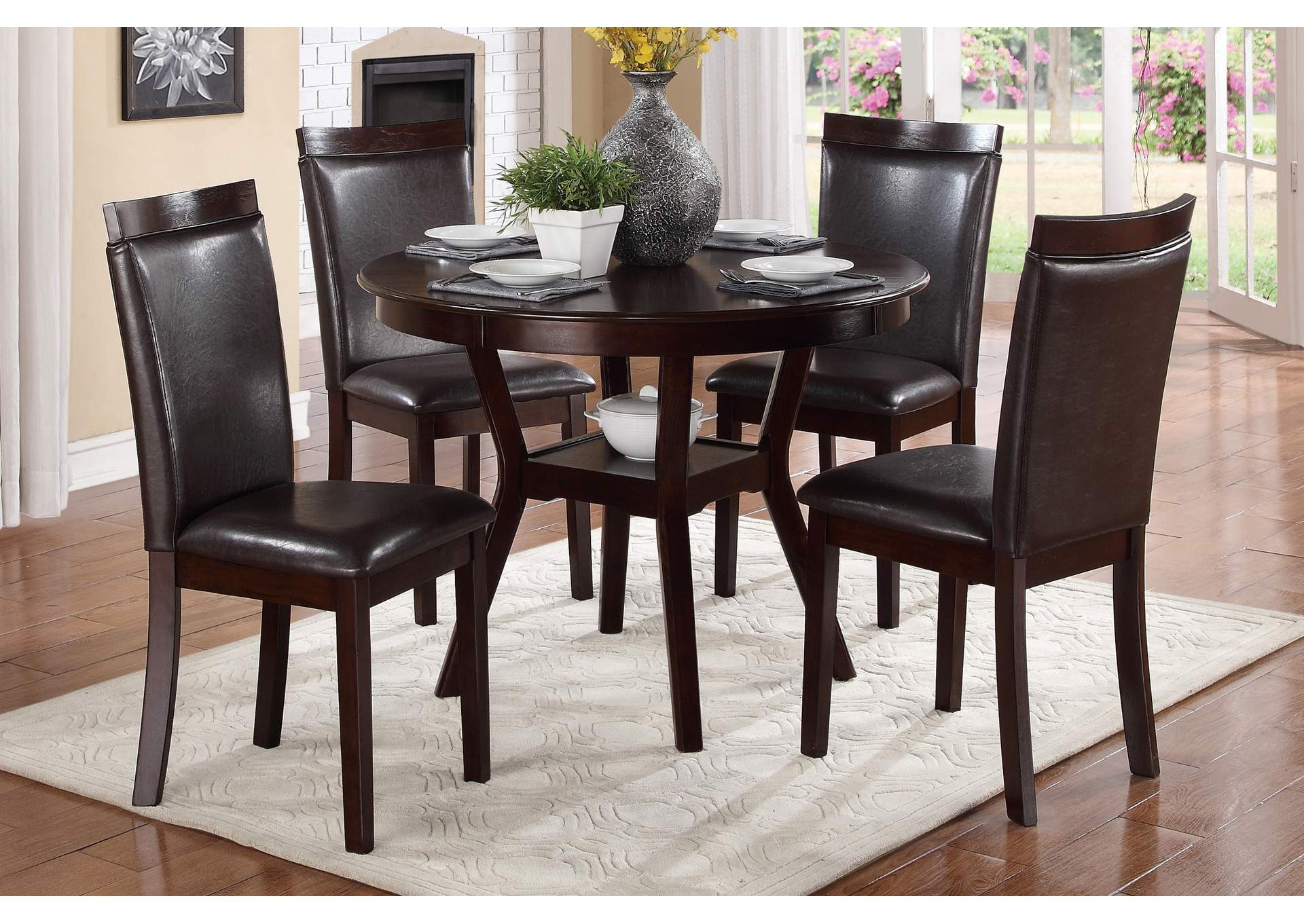 Shankmen 5 Piece Dinette Set image 3