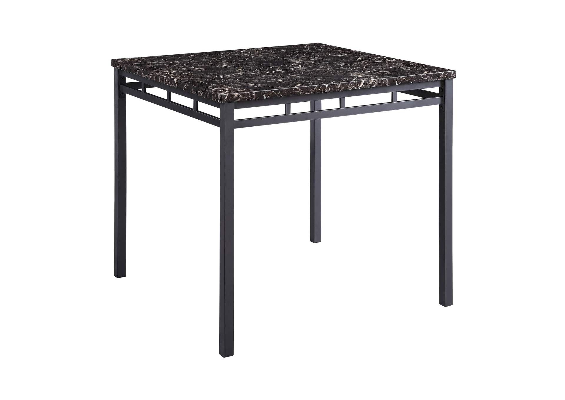 Olney 5 Piece Counter Height Set, Faux Marble Top image 3